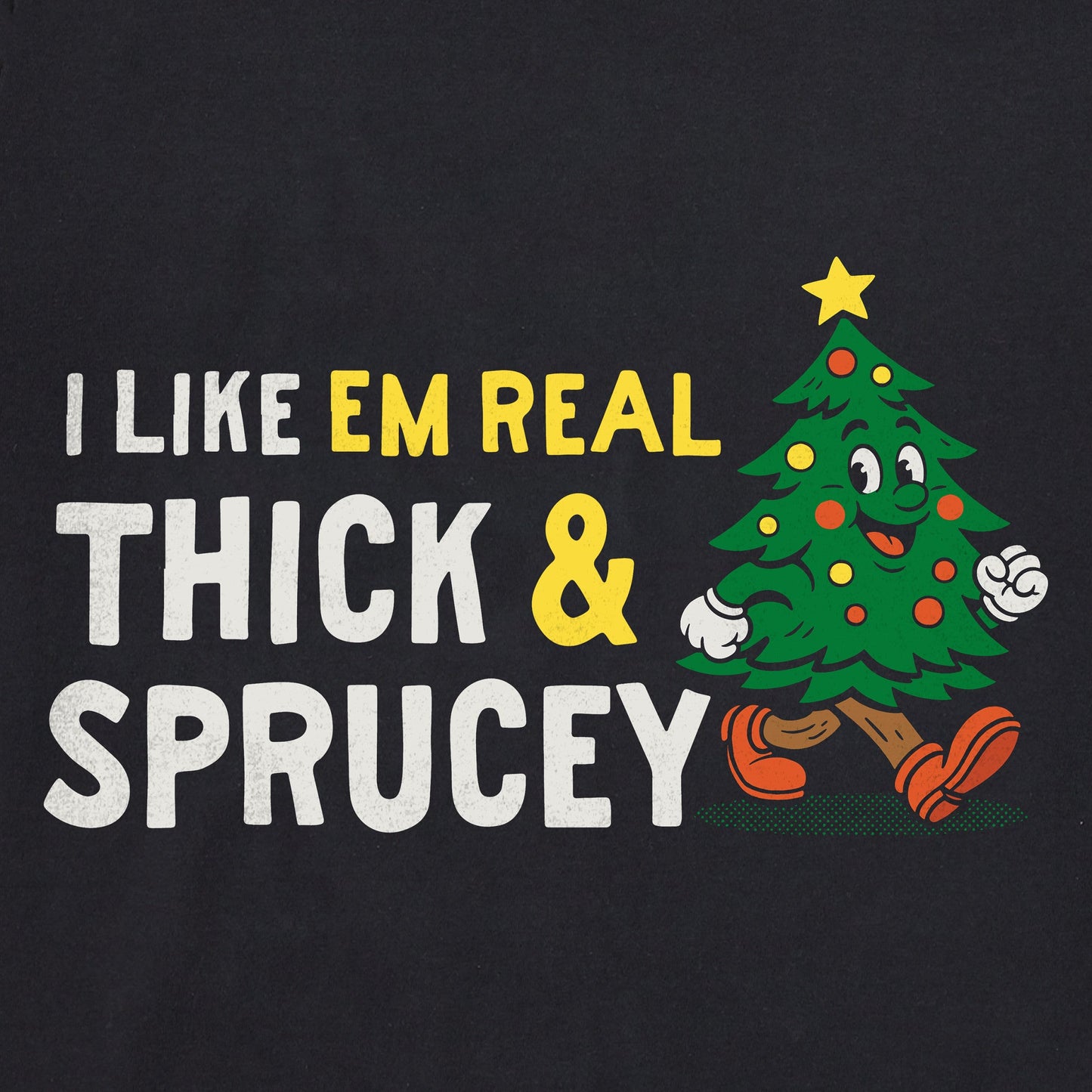 Men's Thick and Sprucey Simply True Fleece Crew