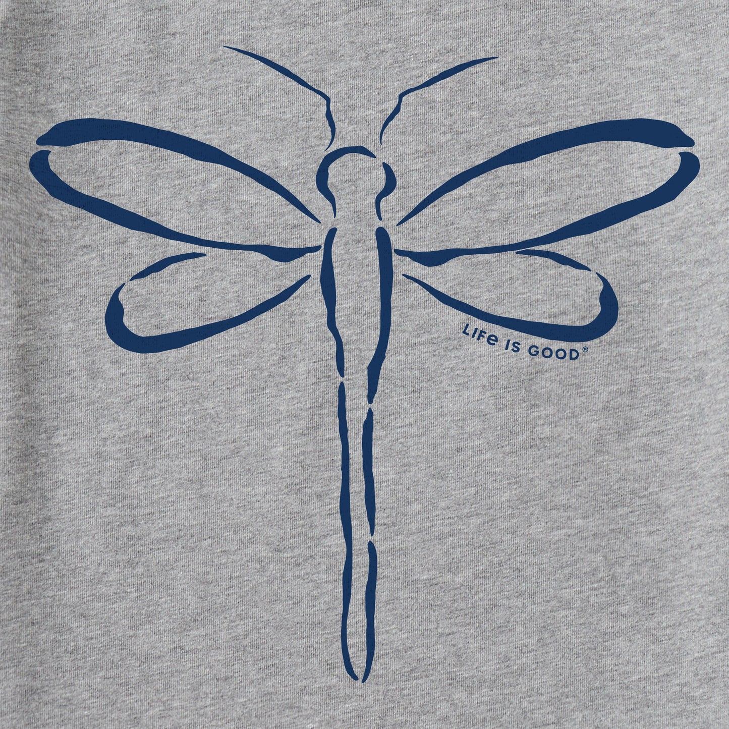 Women's Dragonfly Outline Short Sleeve Tee