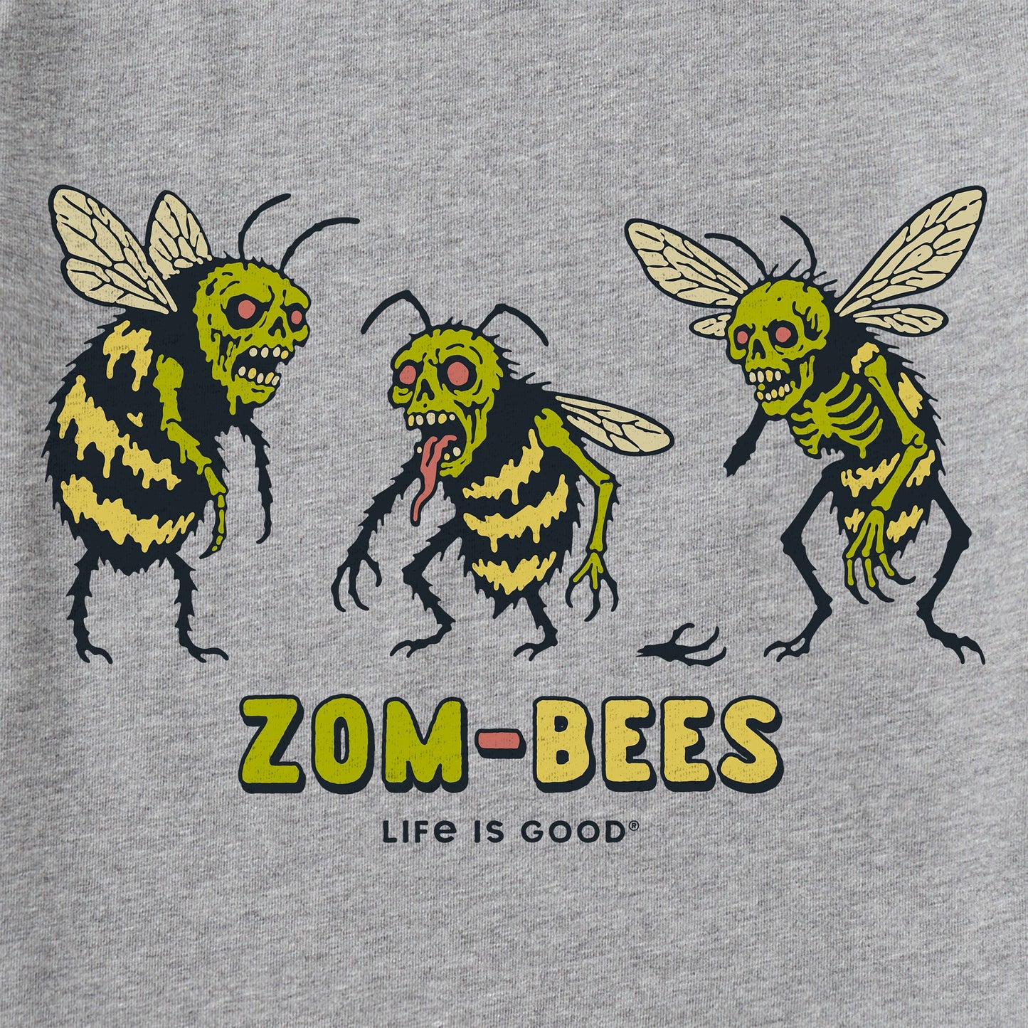 Kids Zom-bees Short Sleeve Crusher Tee