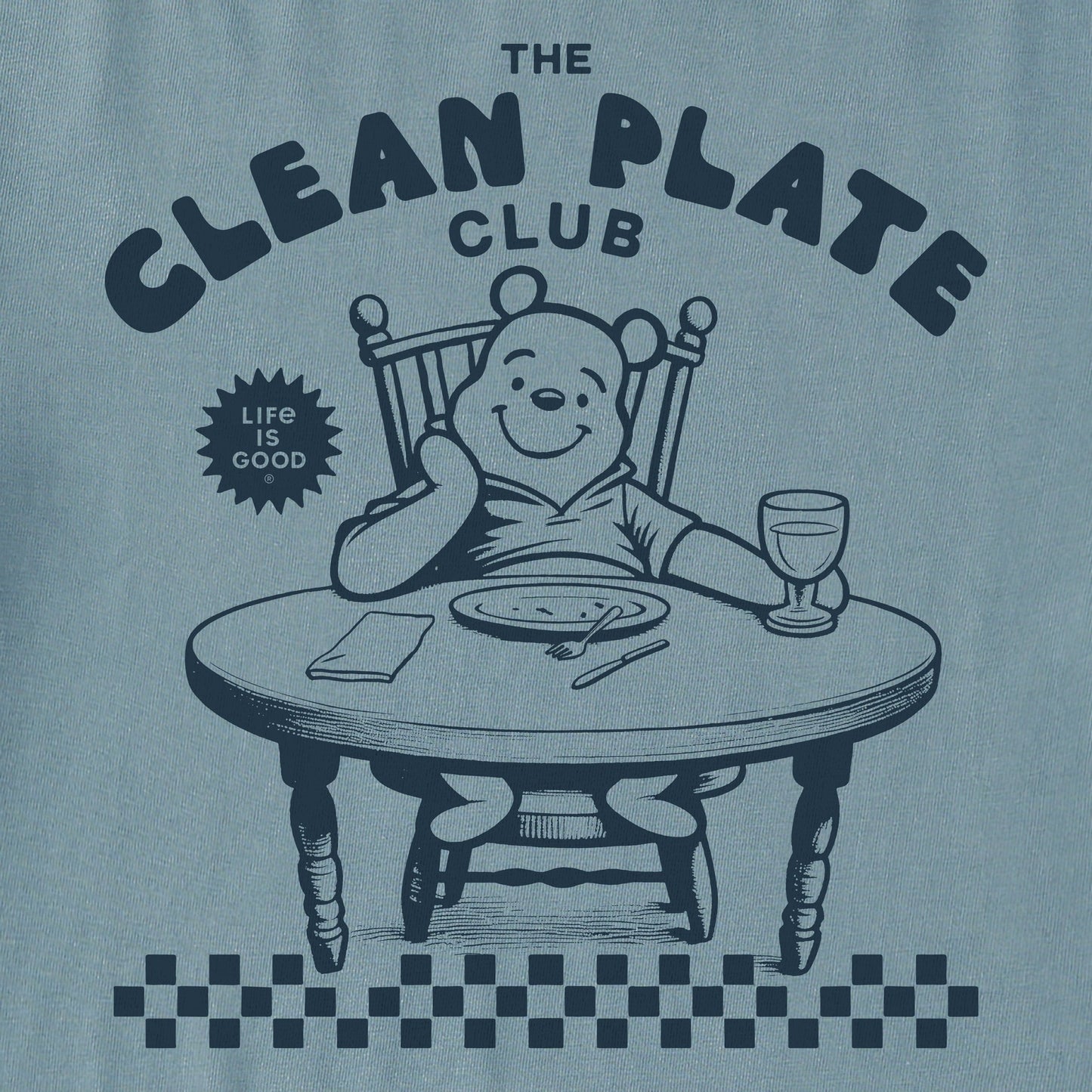 Men's Clean Plate Club Short Sleeve Crusher Tee