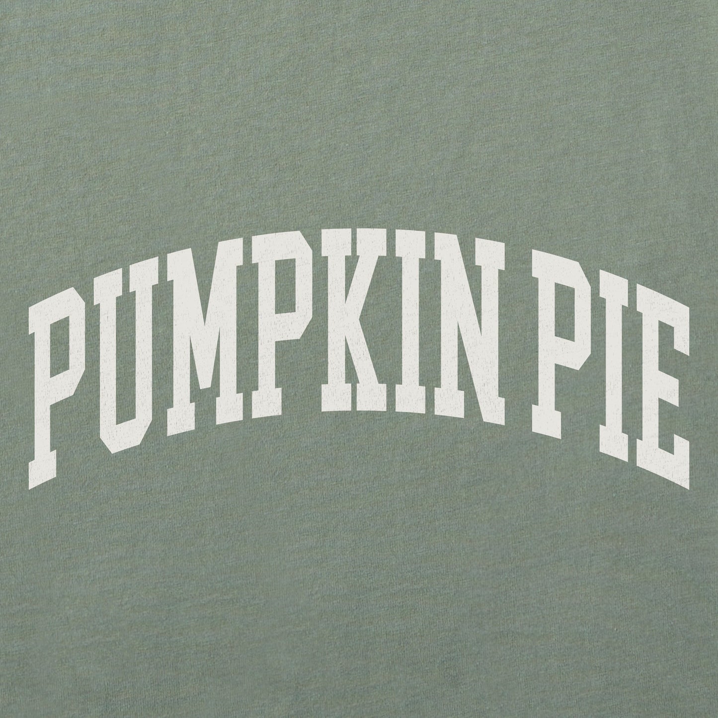 Women's Pumpkin Pie Athletic Arch Short Sleeve Crusher Boxy Tee