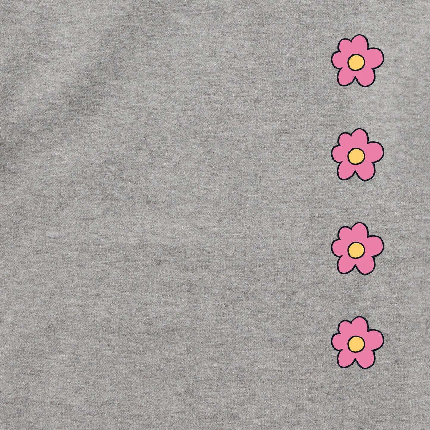 Adult Unisex 3 Flowers Every Wear Crew Sweatshirt