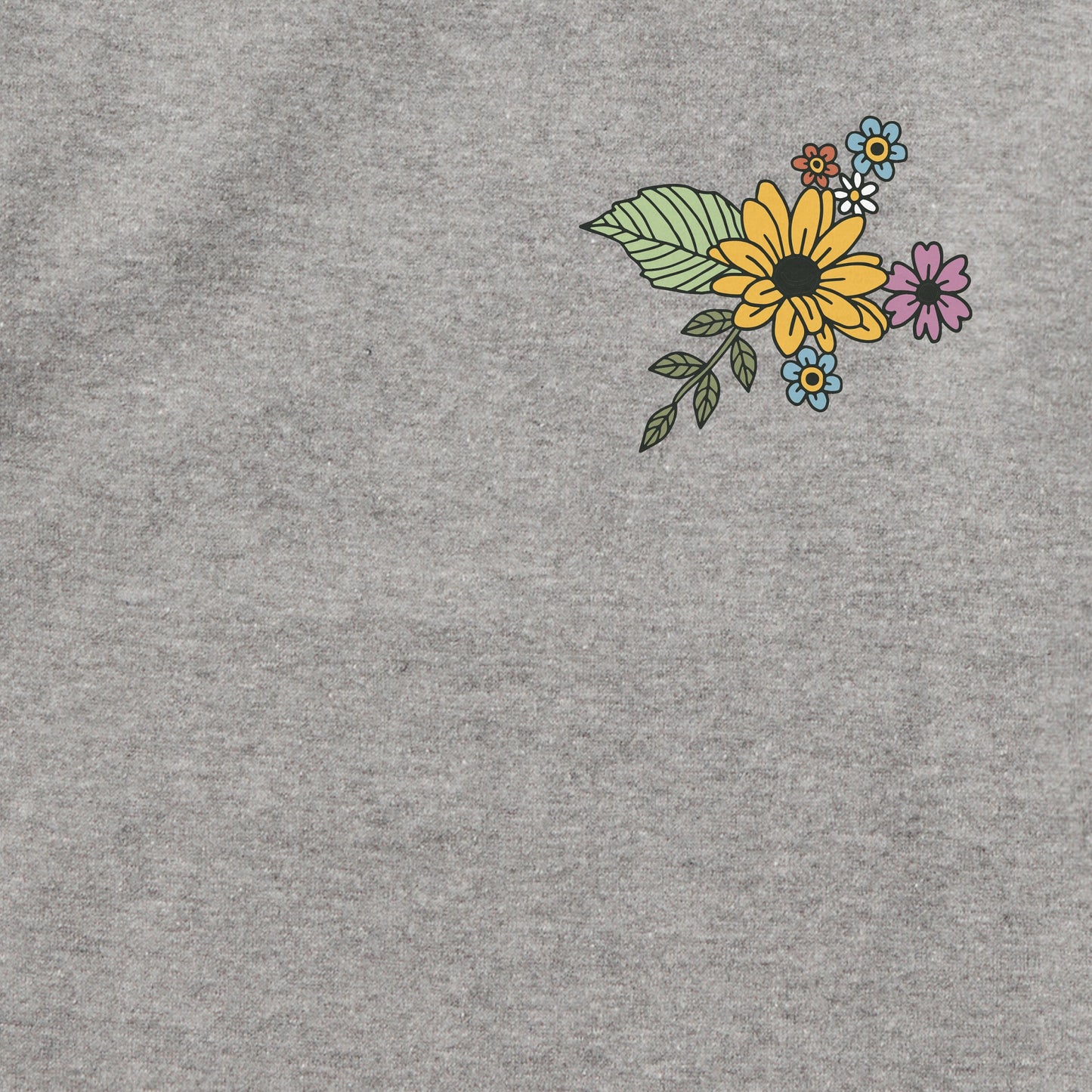 Adult Unisex Beautiful Energy Wildflowers Every Wear Hoodie Sweatshirt