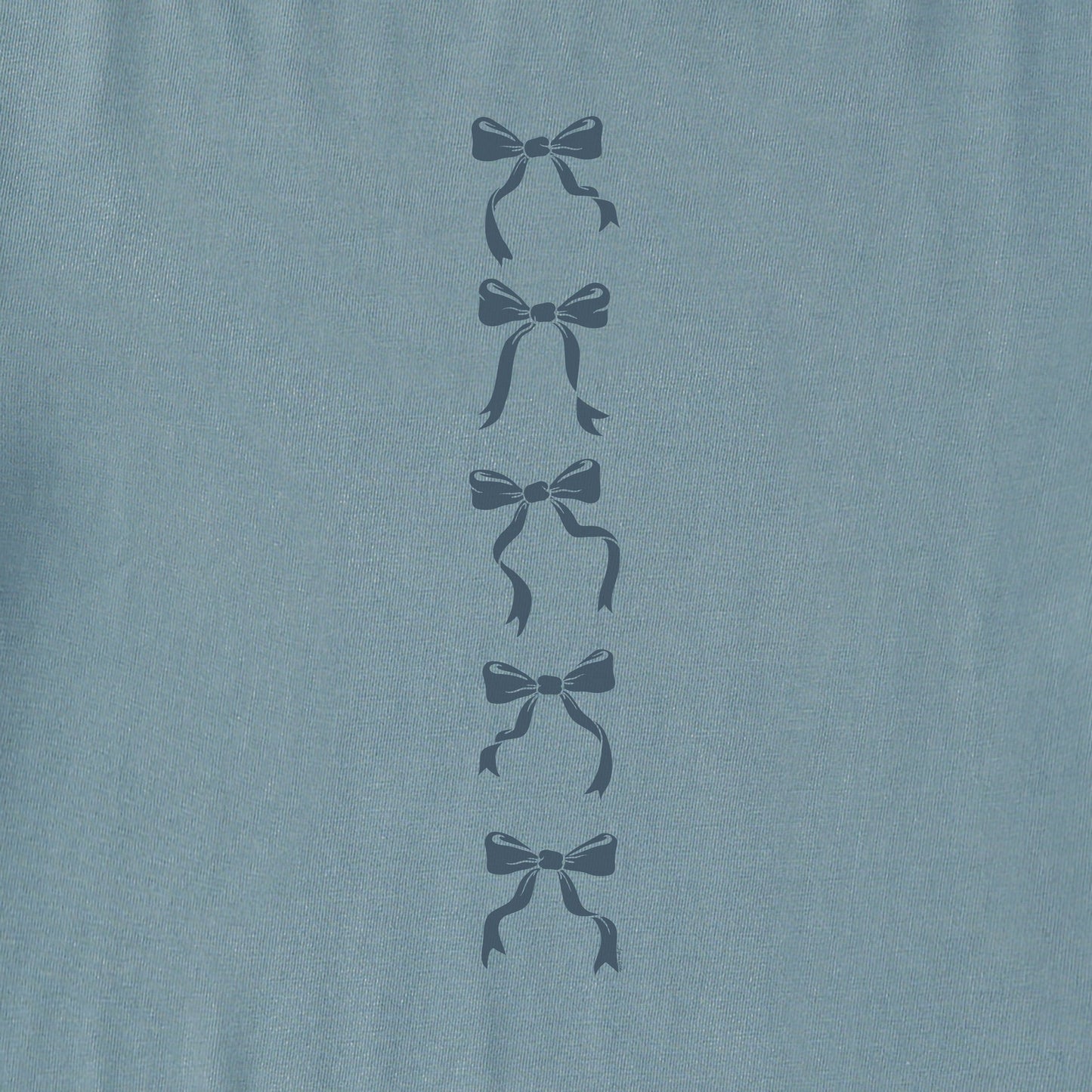 Women's Bows Long Sleeve Crusher Boxy Tee