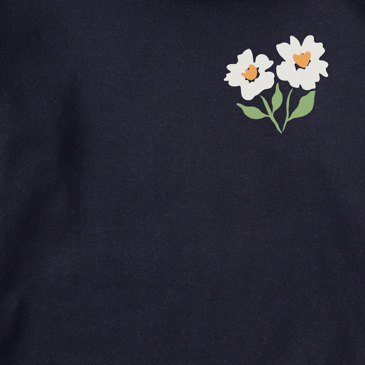 Adult Unisex Flower Duo Every Wear Crew Sweatshirt