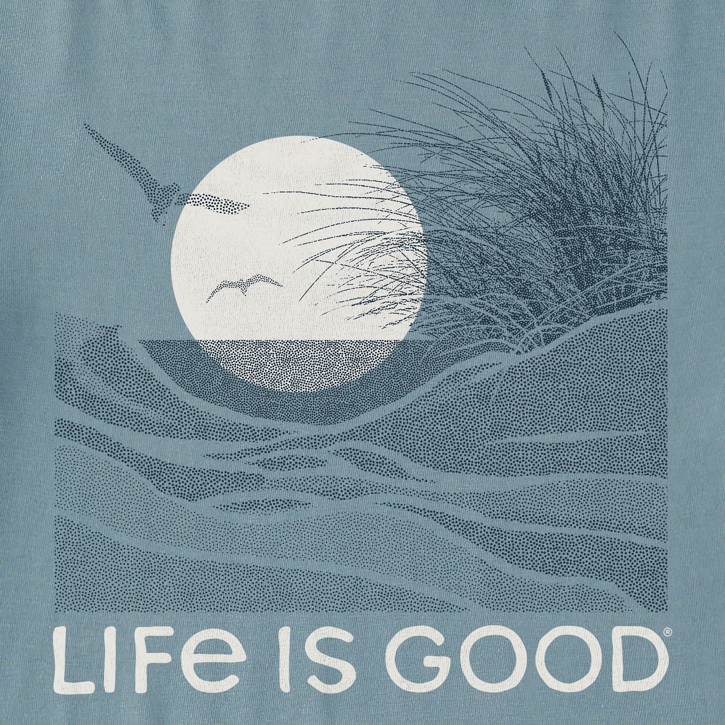 Men's Windswept Beach Short Sleeve Crusher Tee