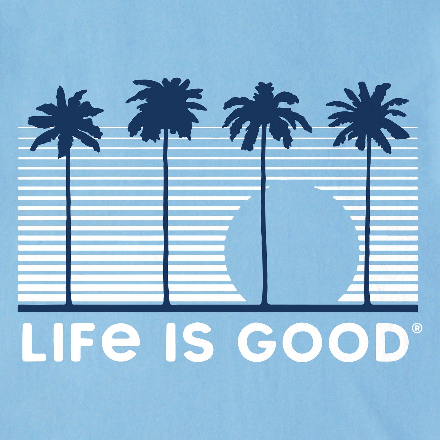 Men's Four Palms Short Sleeve Crusher Tee