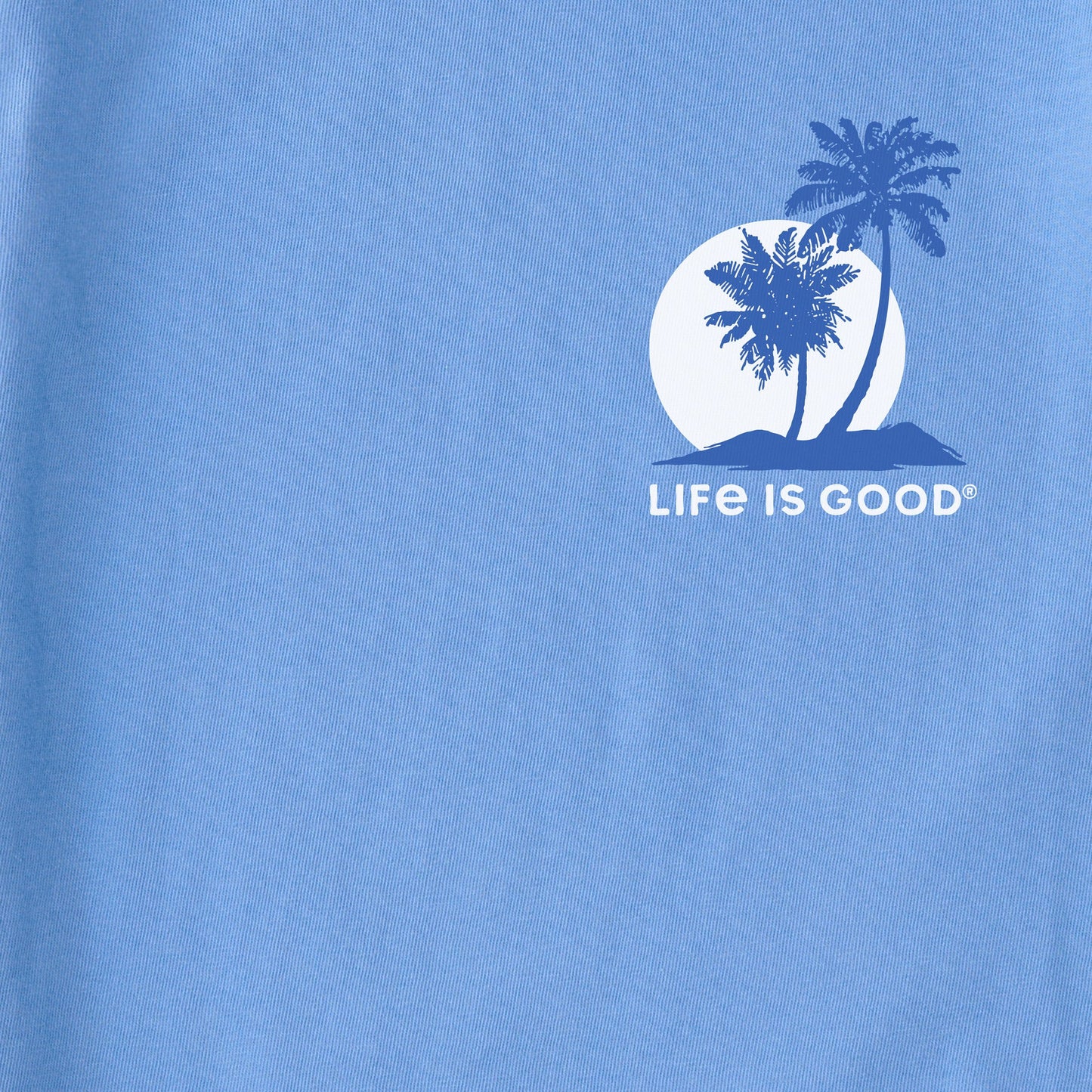 Women's Two Sunset Palms Short Sleeve Crusher Tee