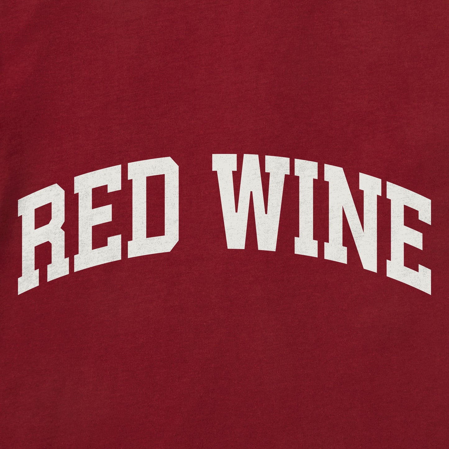 Men's Red Wine Arch Short Sleeve Crusher Tee