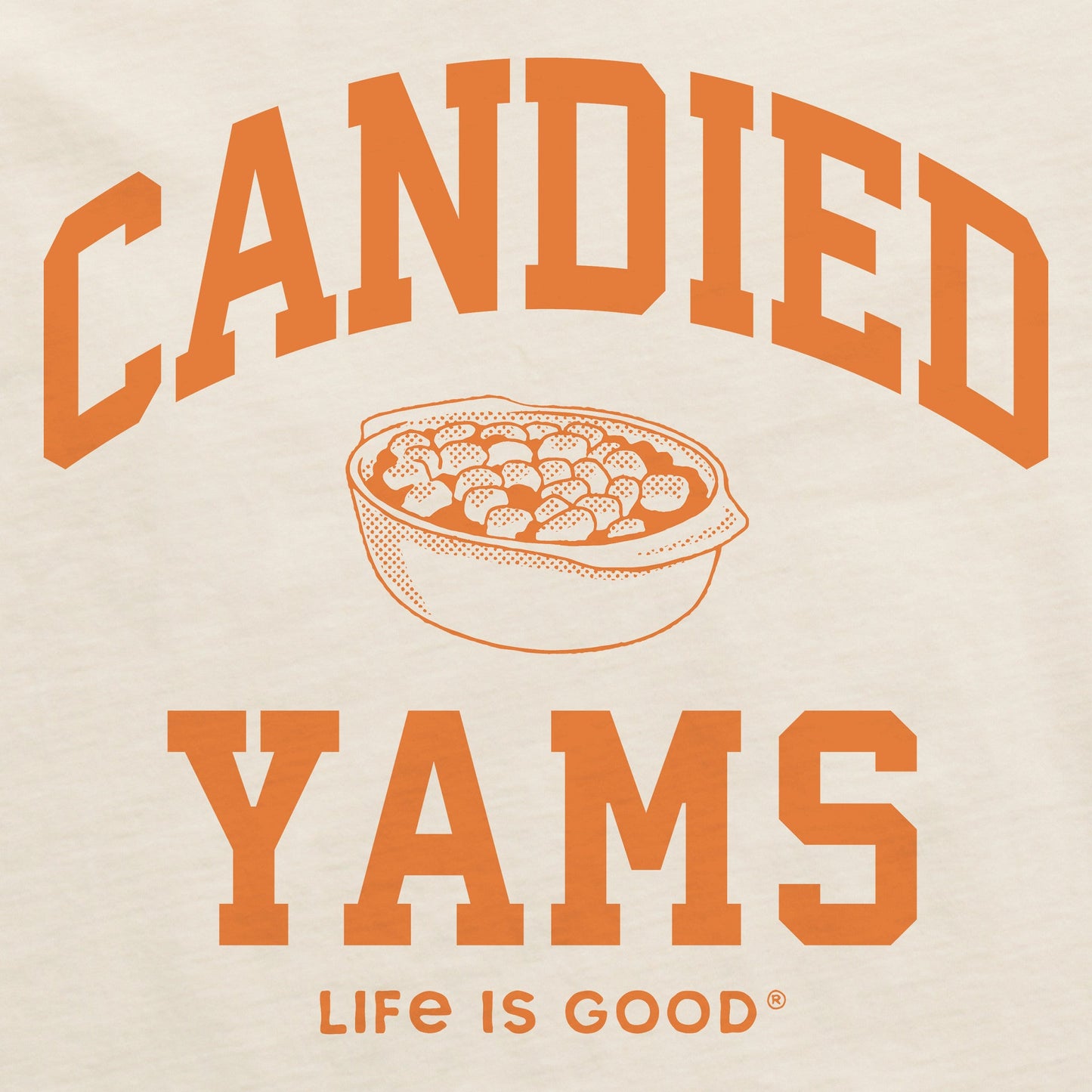 Women's Candied Yams Arch Short Sleeve Crusher Tee