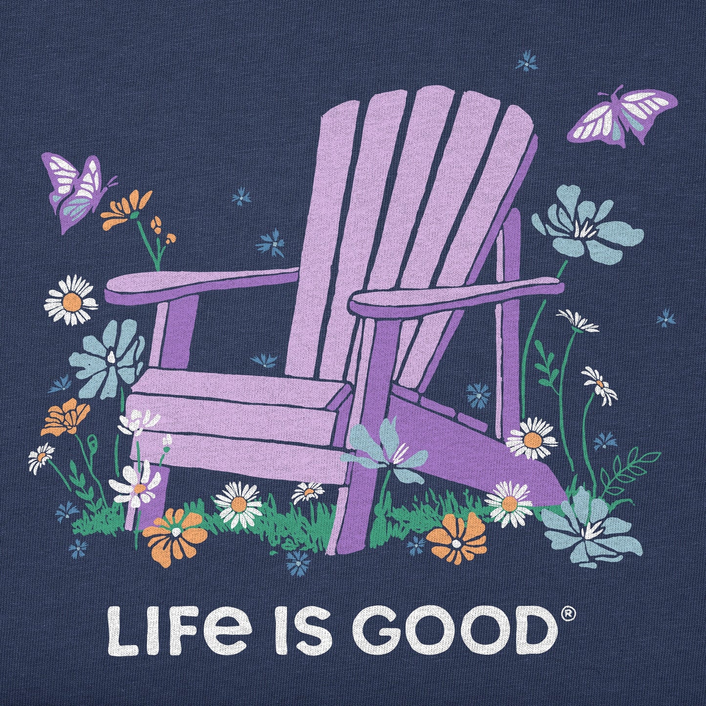 Women's Wildflower Adirondack Short Sleeve Crusher Tee