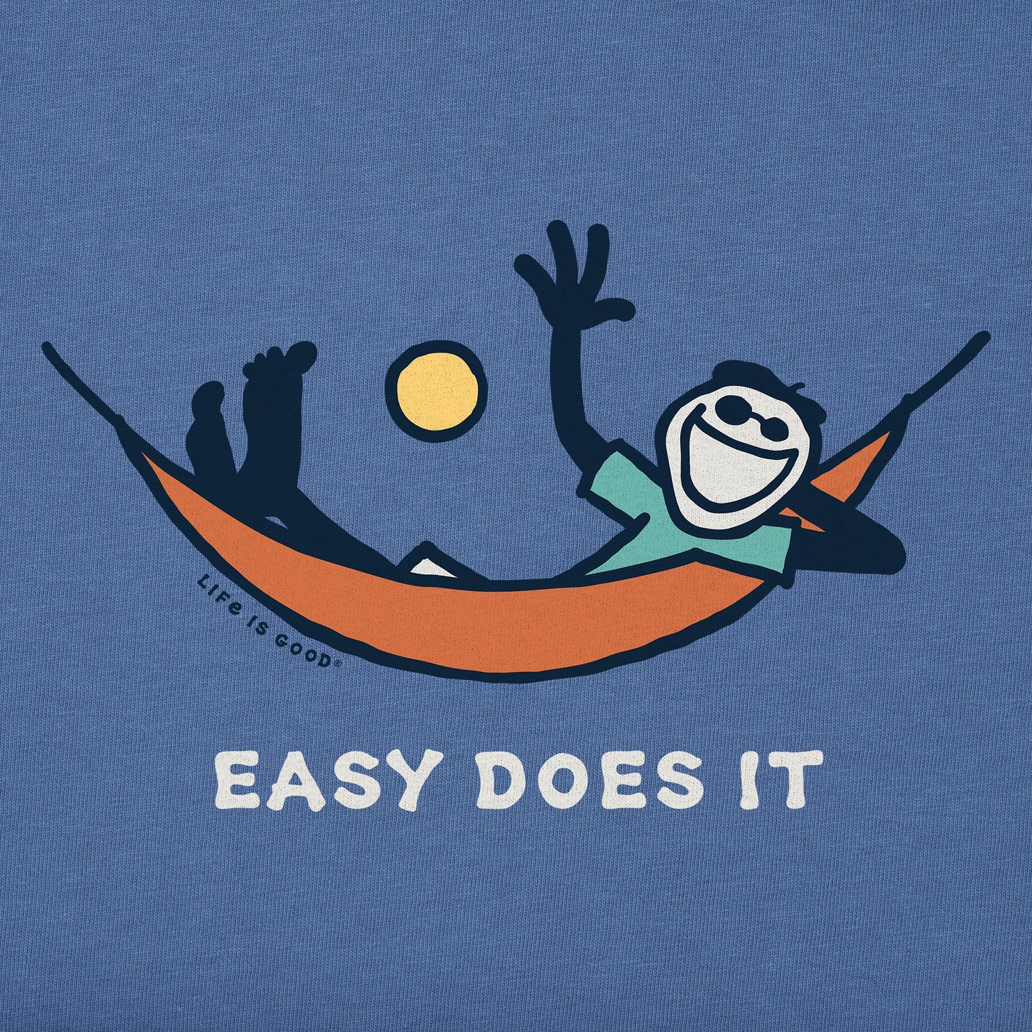 Men's Easy Does It Jake Hammock Short Sleeve Crusher Tee