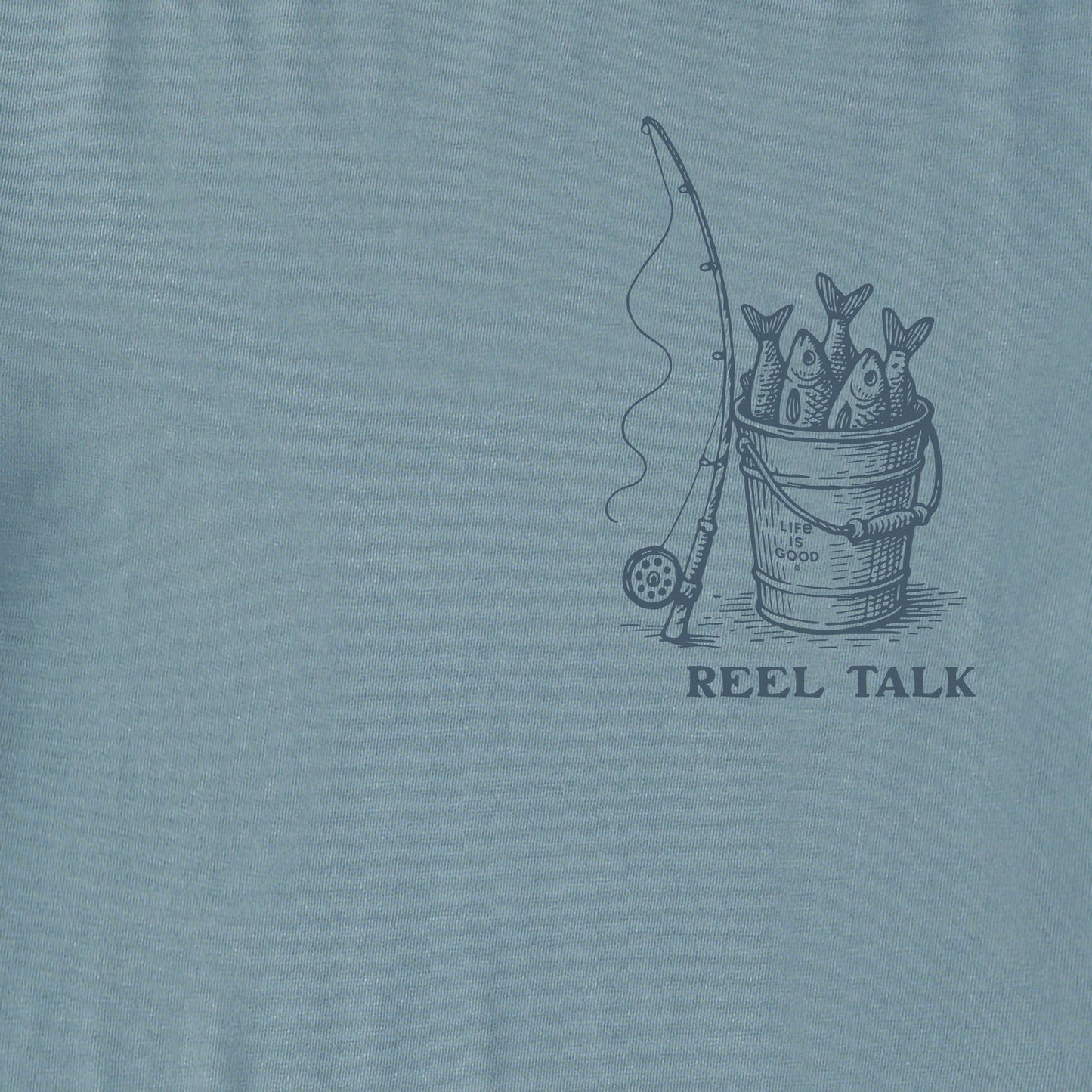 Men's Reel Talk Long Sleeve Crusher Tee