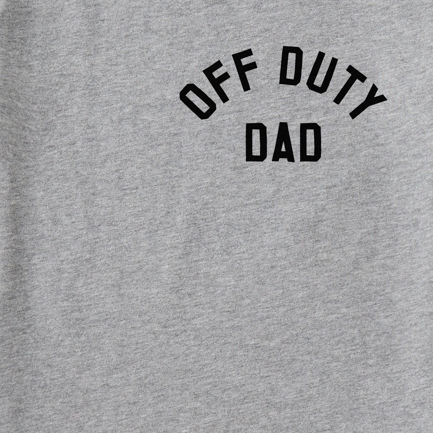 Men's Off Duty Dad Long Sleeve Crusher Tee