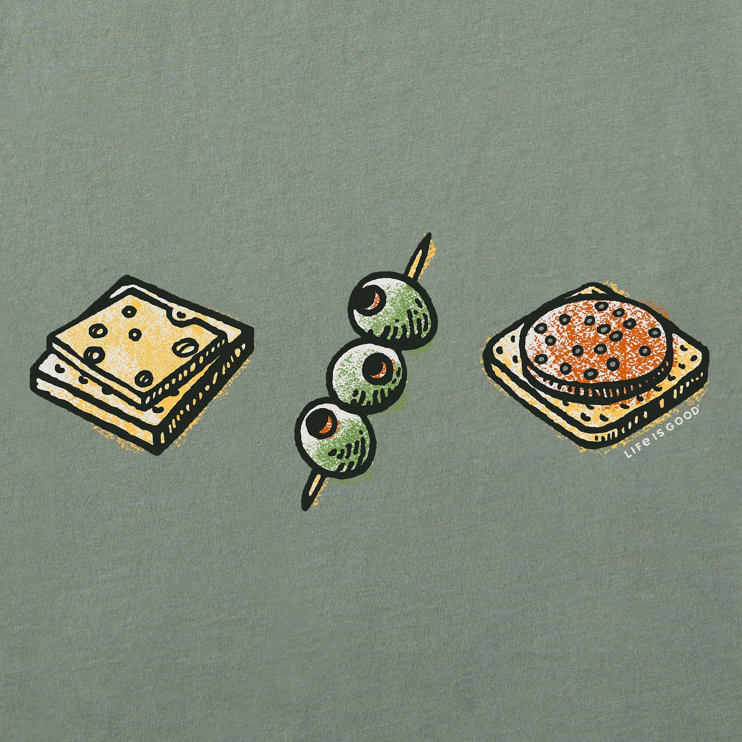 Women's Snack Trio Short Sleeve Crusher Boxy Tee