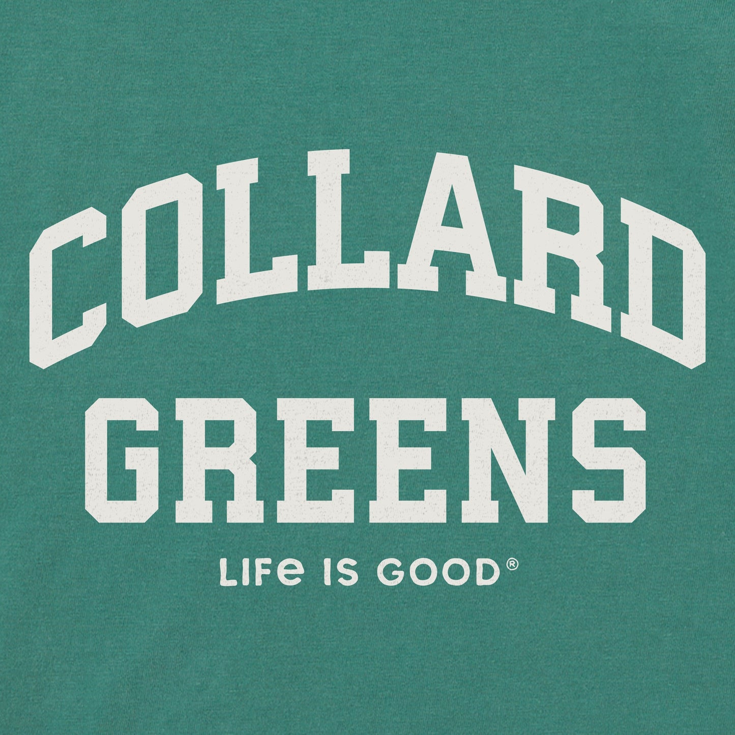 Men's Collard Greens Arch Long Sleeve Crusher Tee