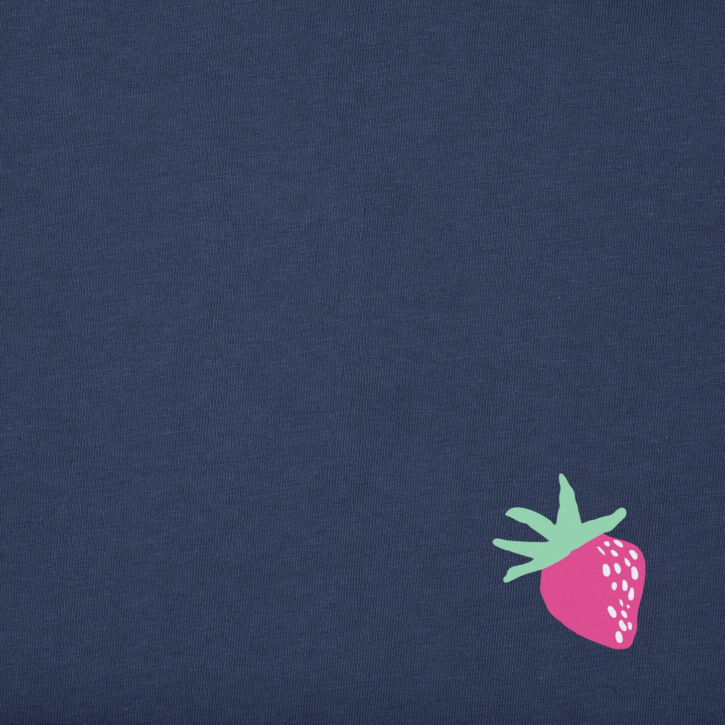 Kids Sweet Strawberries Long Sleeve Crusher Tee