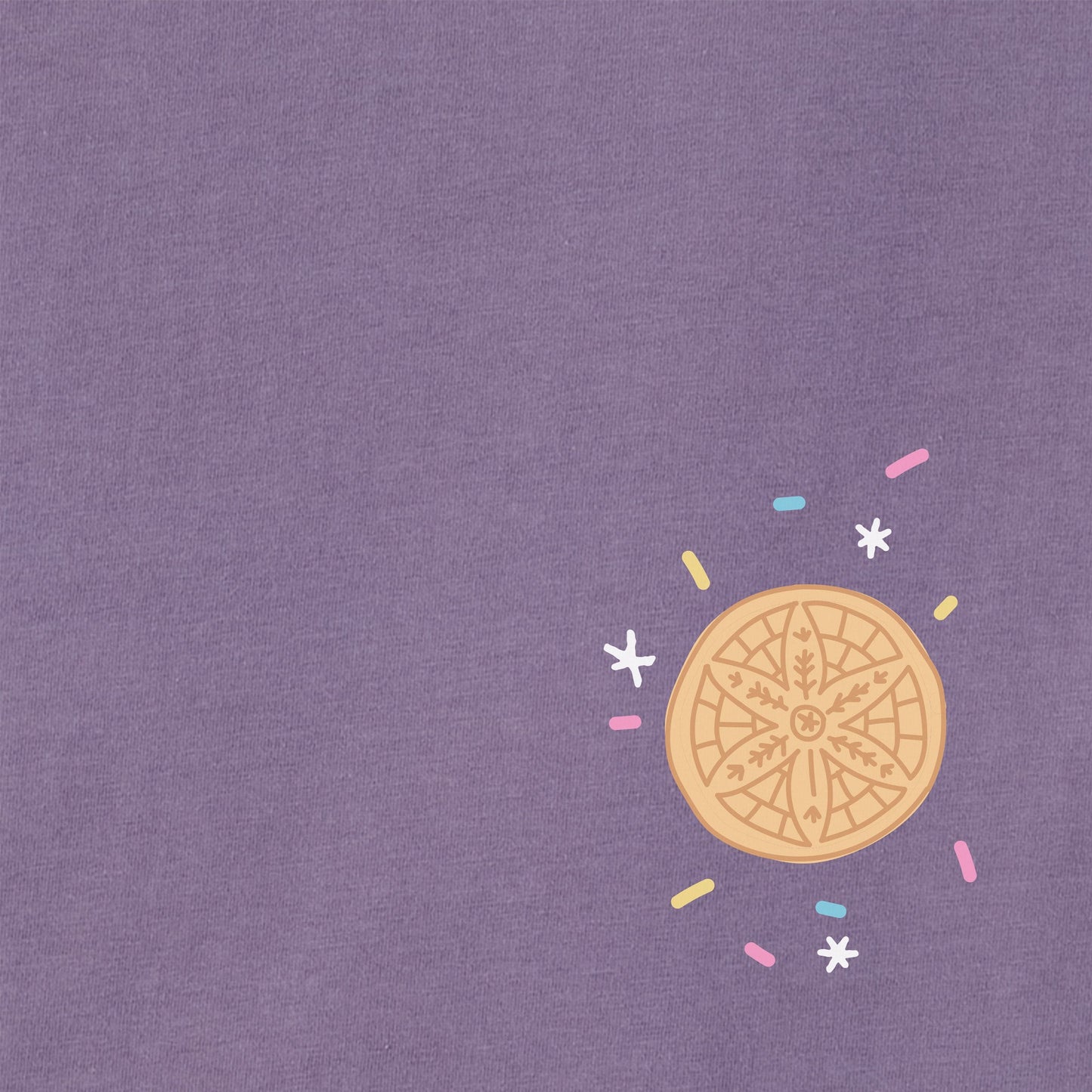 Women's Buon Natale Italian Christmas Cookies Long Sleeve Crusher Tee