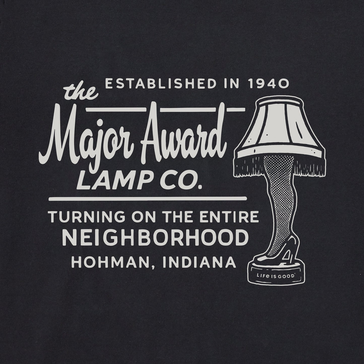 Men's Major Award Lamp Co. Simply True Fleece Crew