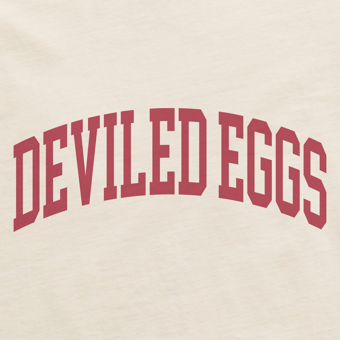 Women's Deviled Eggs Athletic Arch Long Sleeve Crusher Tee
