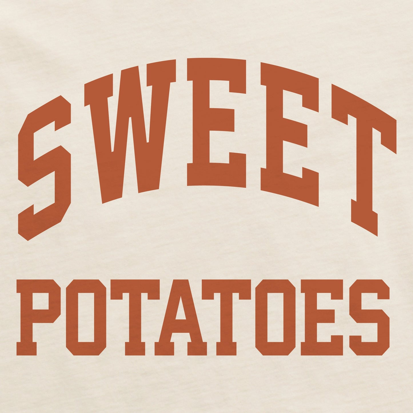 Women's Sweet Potatoes Arch Short Sleeve Crusher Tee