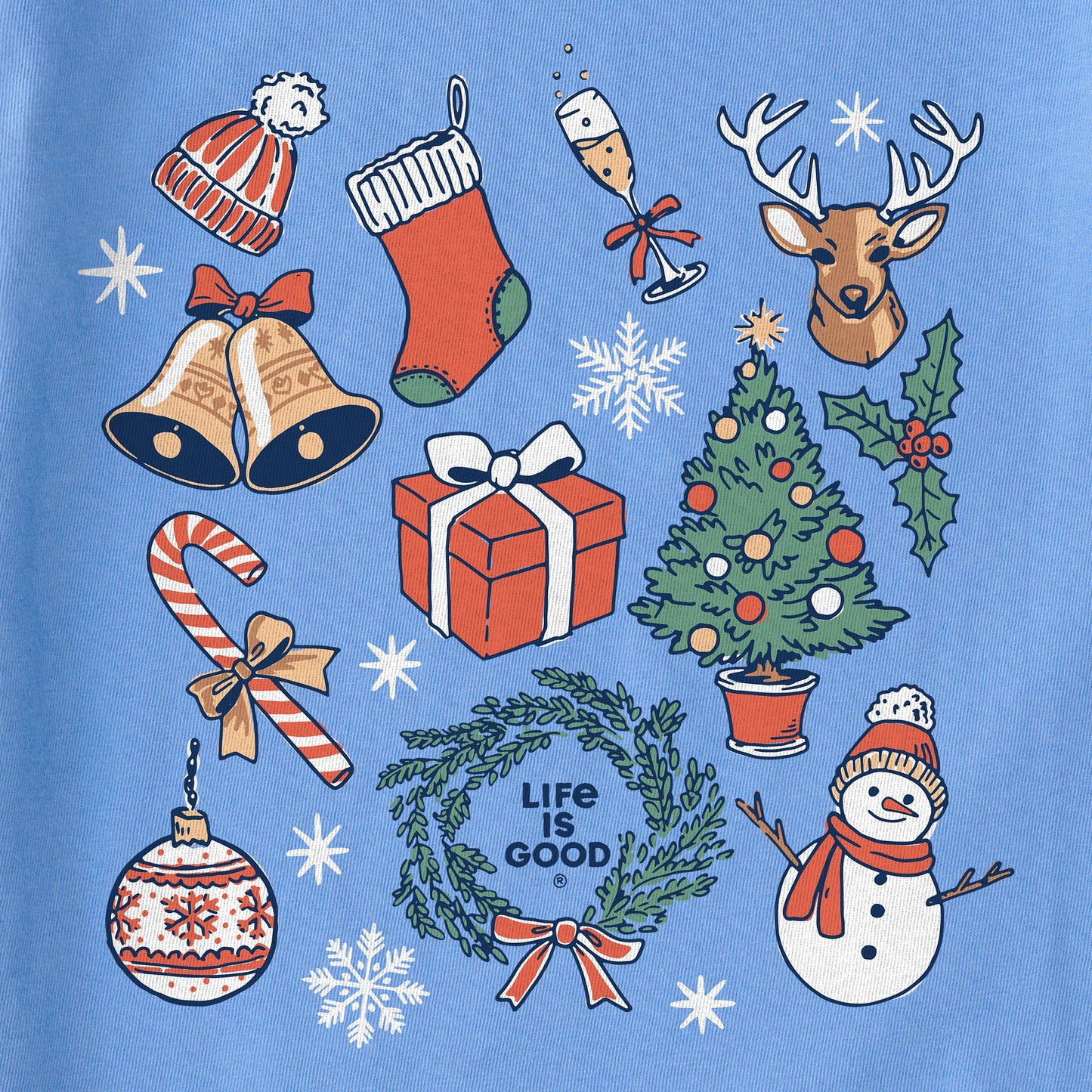 Women's Christmas Stuff Short Sleeve Crusher Tee