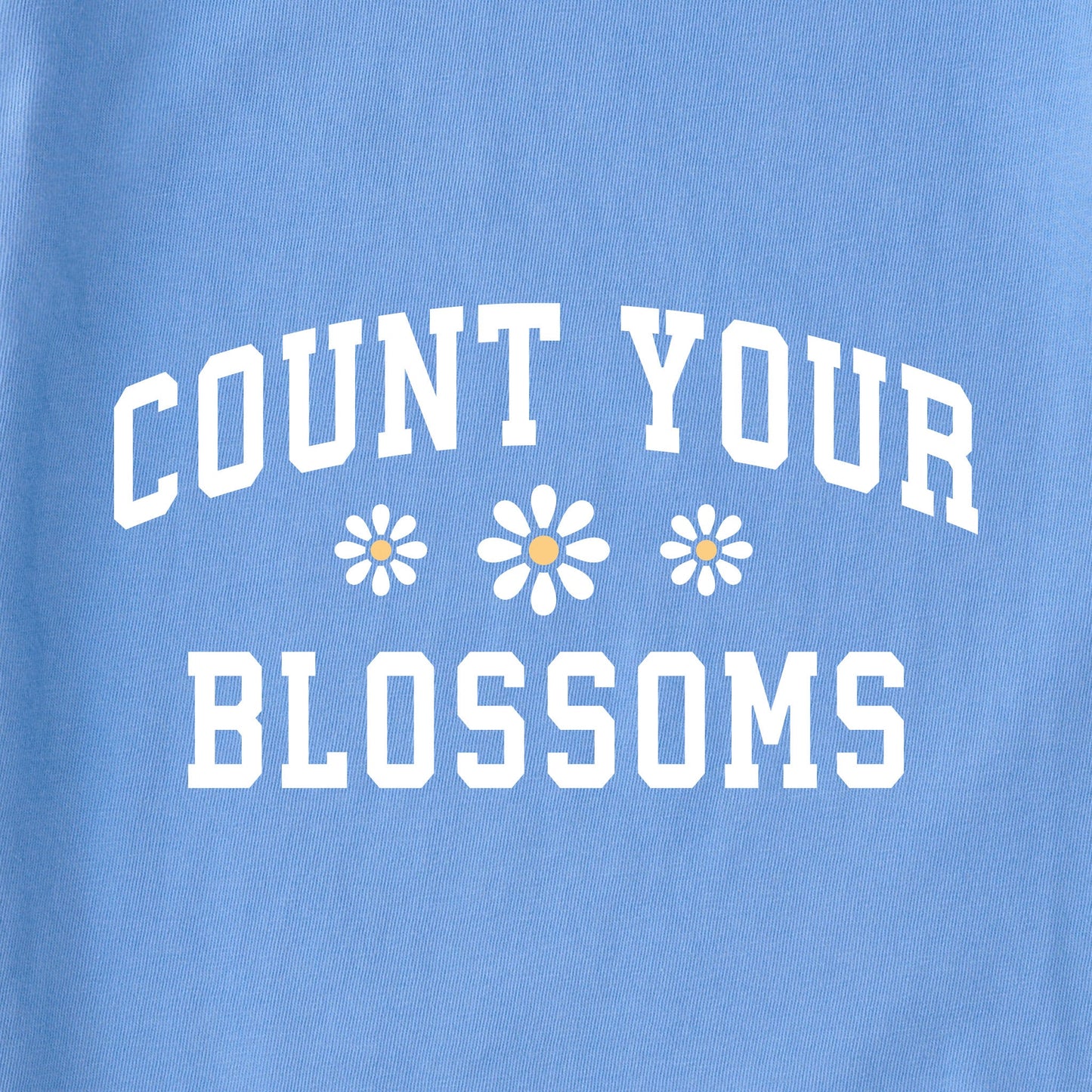 Kids Count Your Blossoms Arch Short Sleeve Crusher Tee