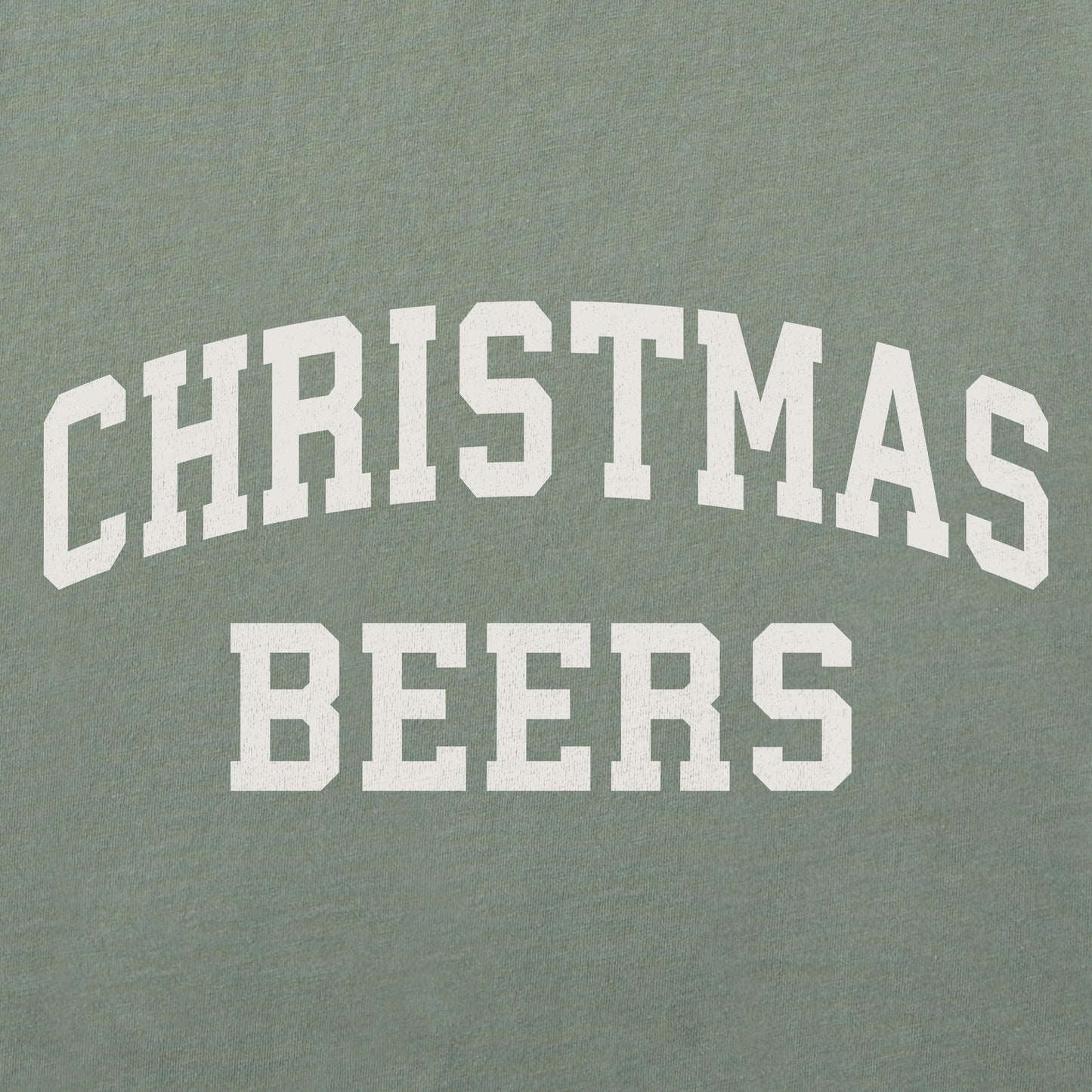Men's Christmas Beers Arch Short Sleeve Crusher Tee