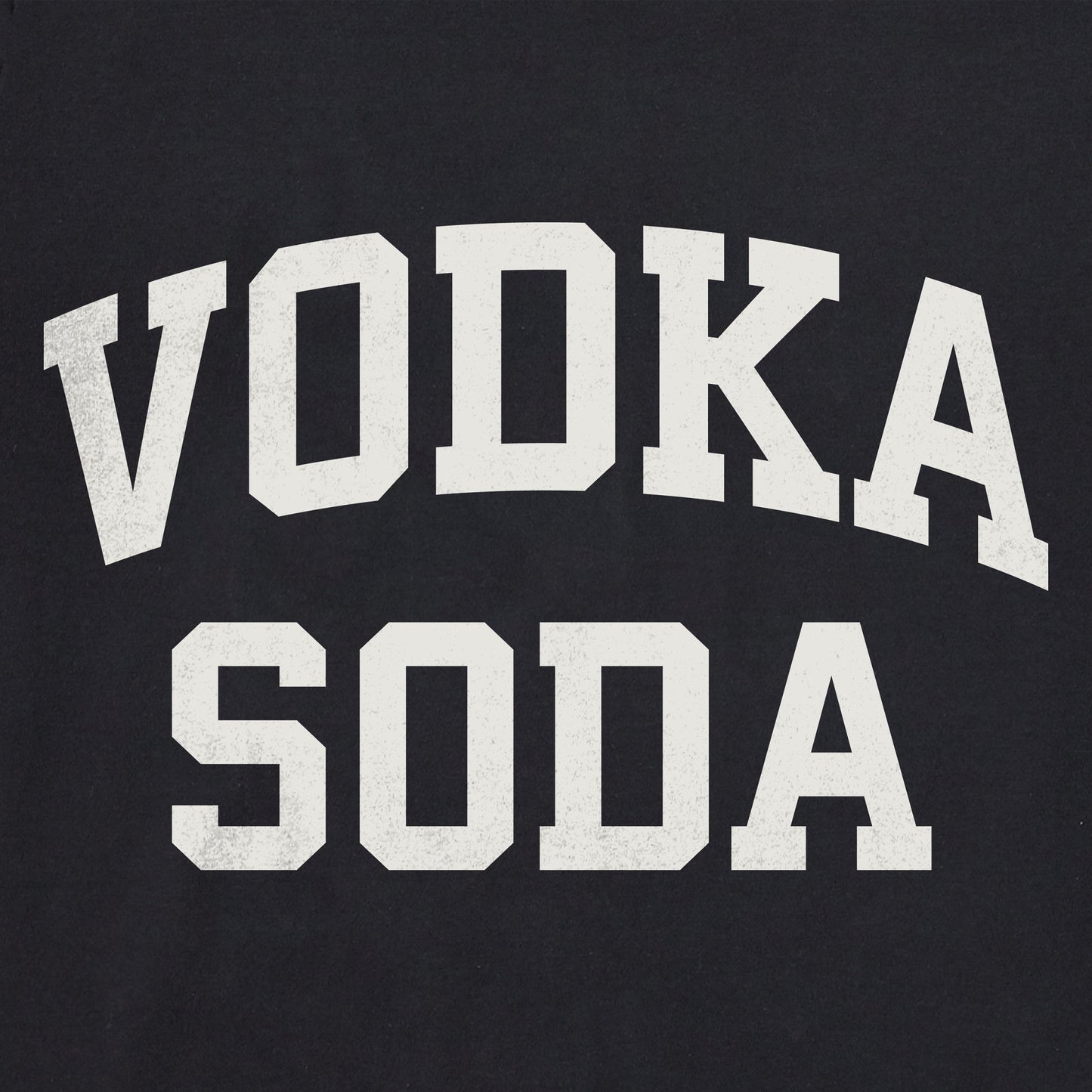 Men's Vodka Soda Arch Short Sleeve Crusher Tee