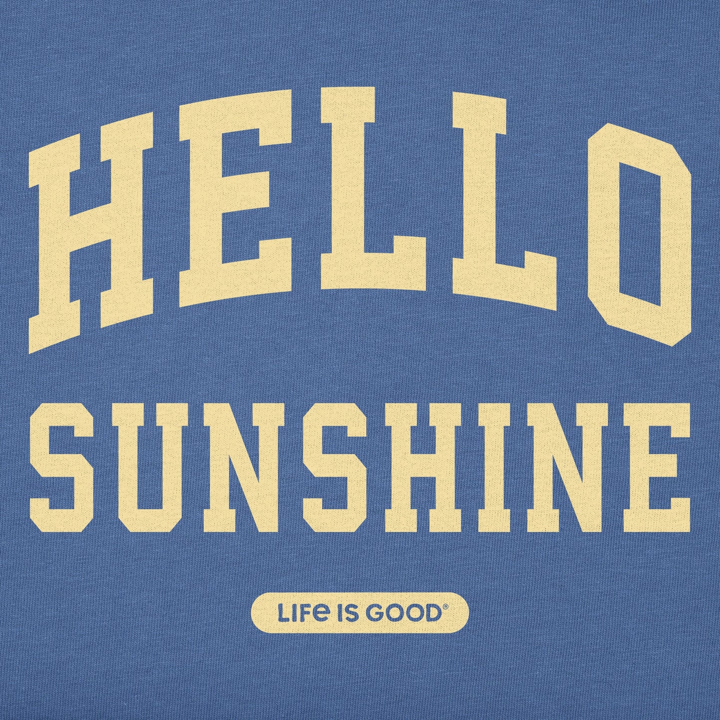 Men's Hello Sunshine Arch Short Sleeve Crusher Tee
