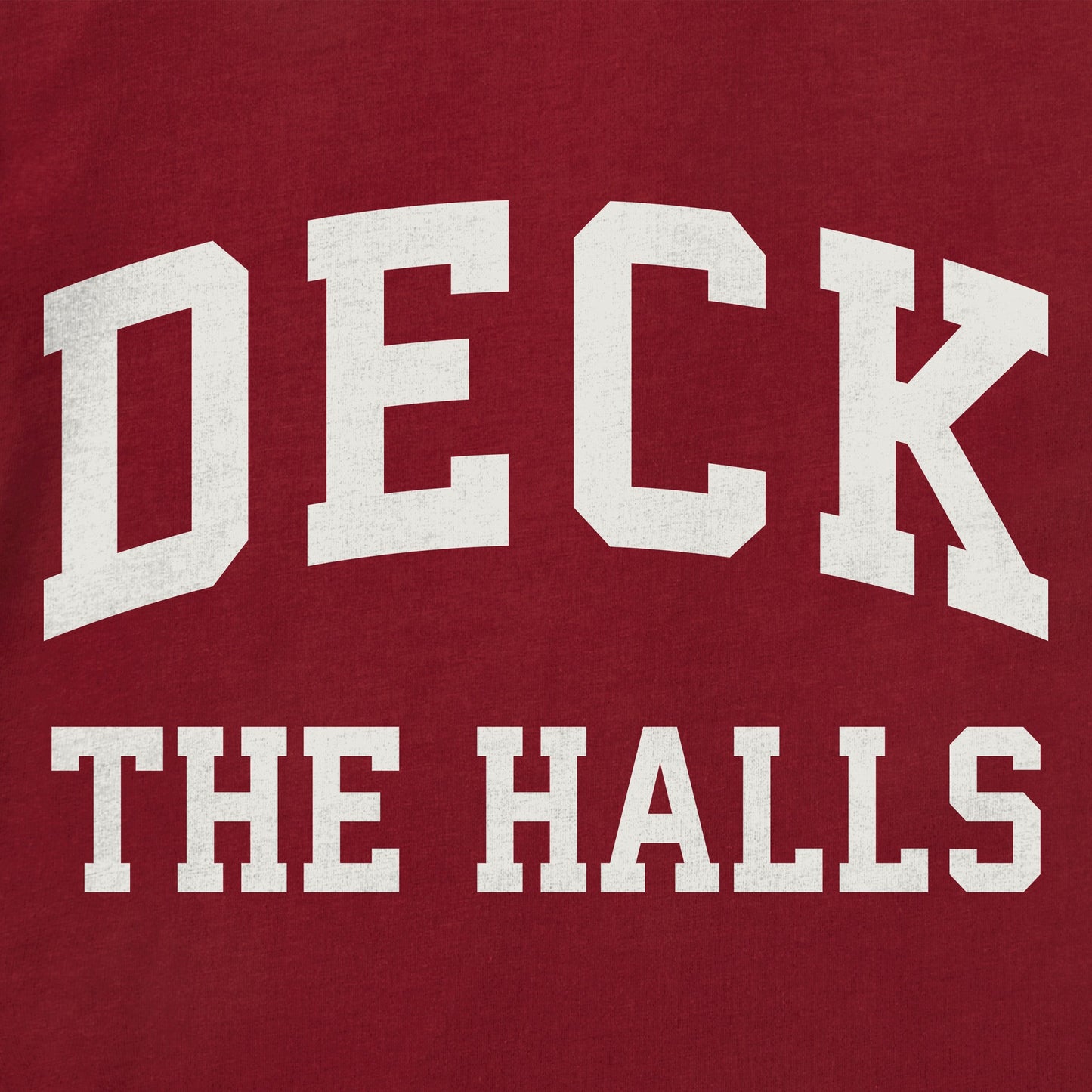 Men's Deck the Halls Arch Short Sleeve Crusher Tee