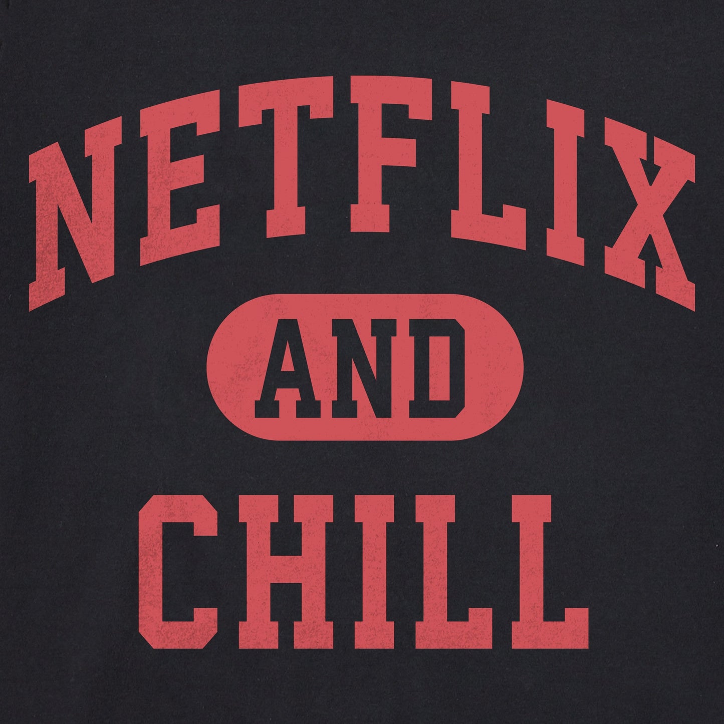 Women's Netflix and Chill Arch Long Sleeve Crusher Tee