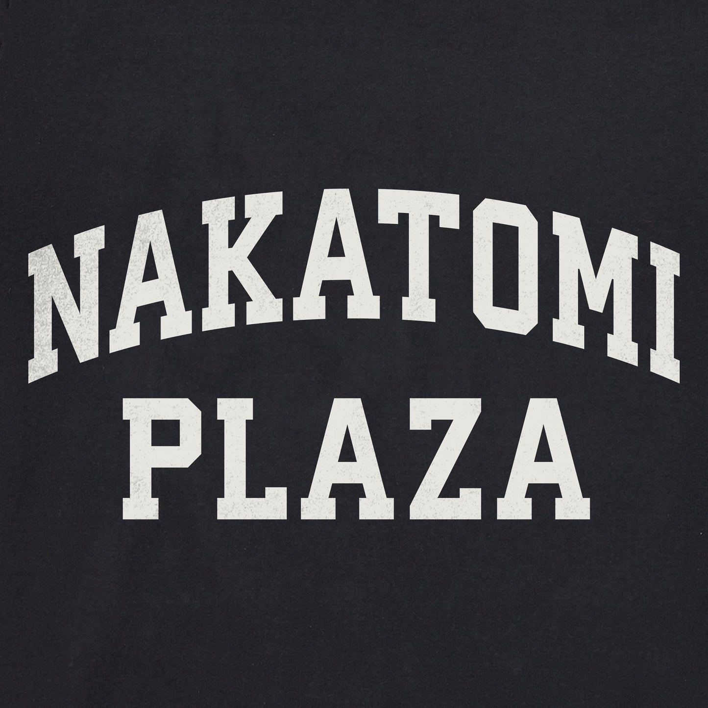 Men's Nakatomi Plaza Arch Long Sleeve Crusher Tee