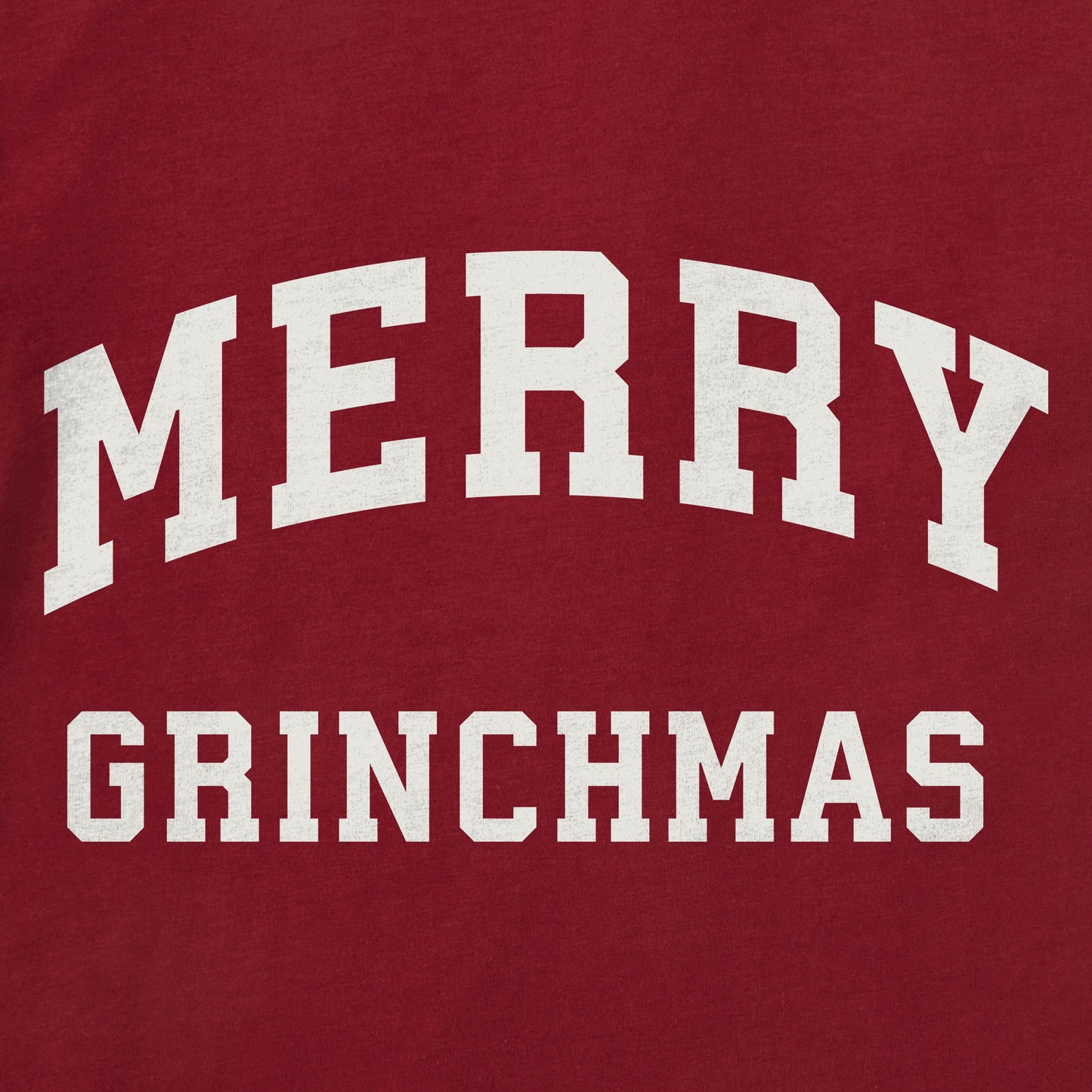 Kids Merry Grinchmas Arch Long Sleeve Crusher Tee
