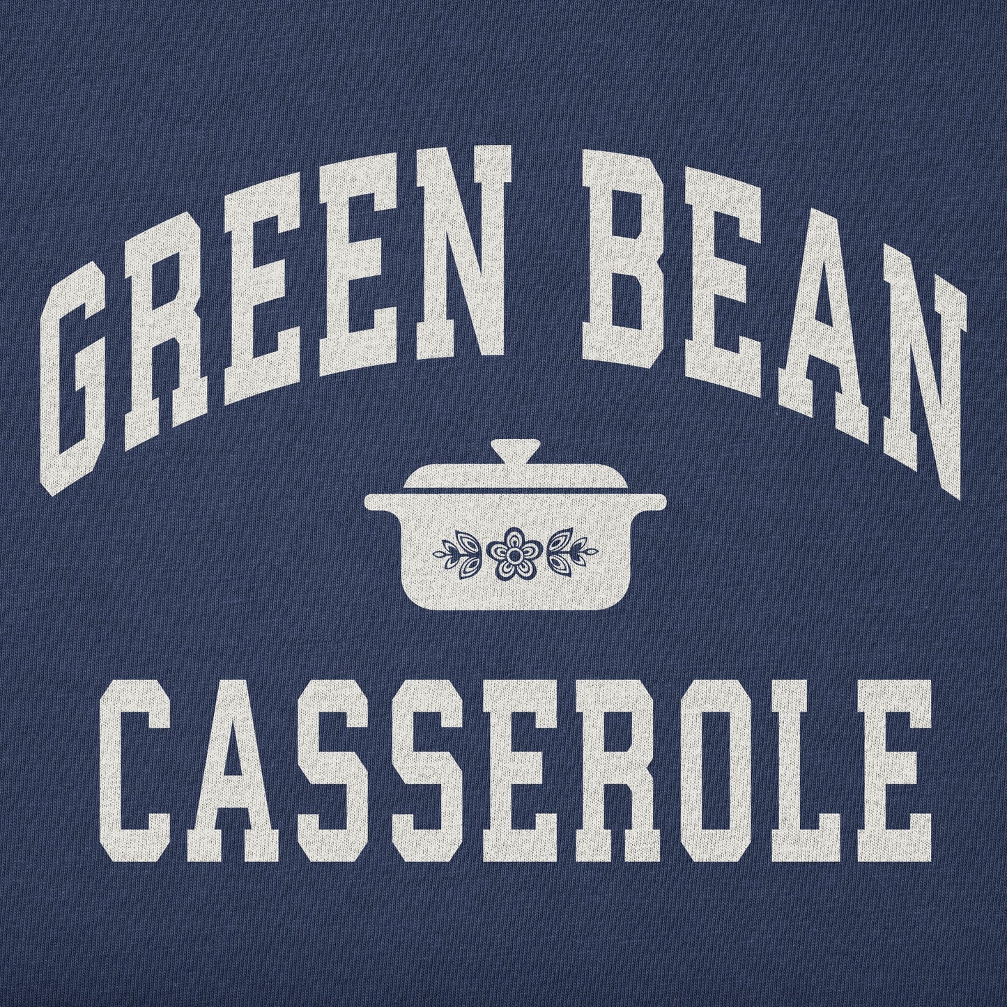Women's Green Bean Casserole Athletic Arch Short Sleeve Crusher Boxy Tee