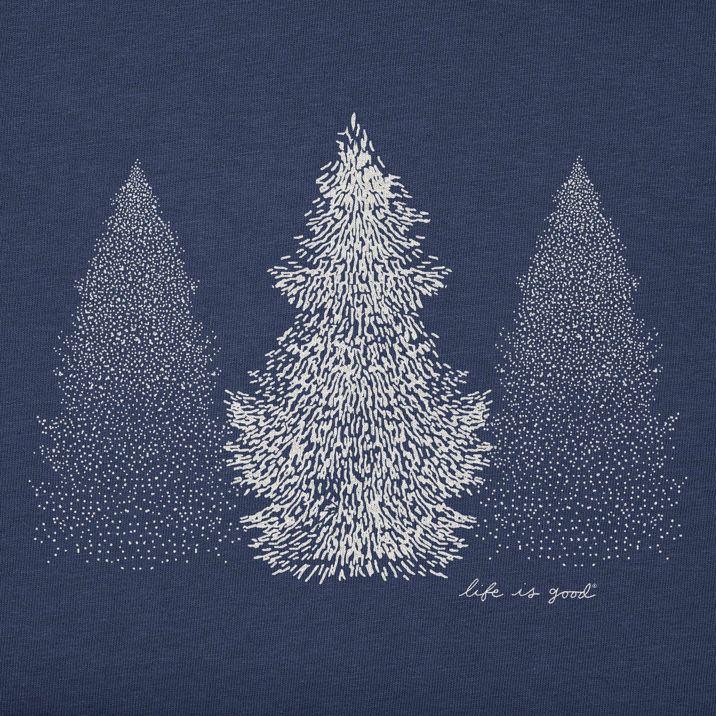 Women's Pine Trio Long Sleeve Crusher Tee