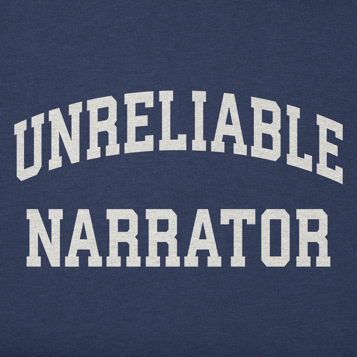 Men's Unreliable Narrator Arch Long Sleeve Crusher Tee