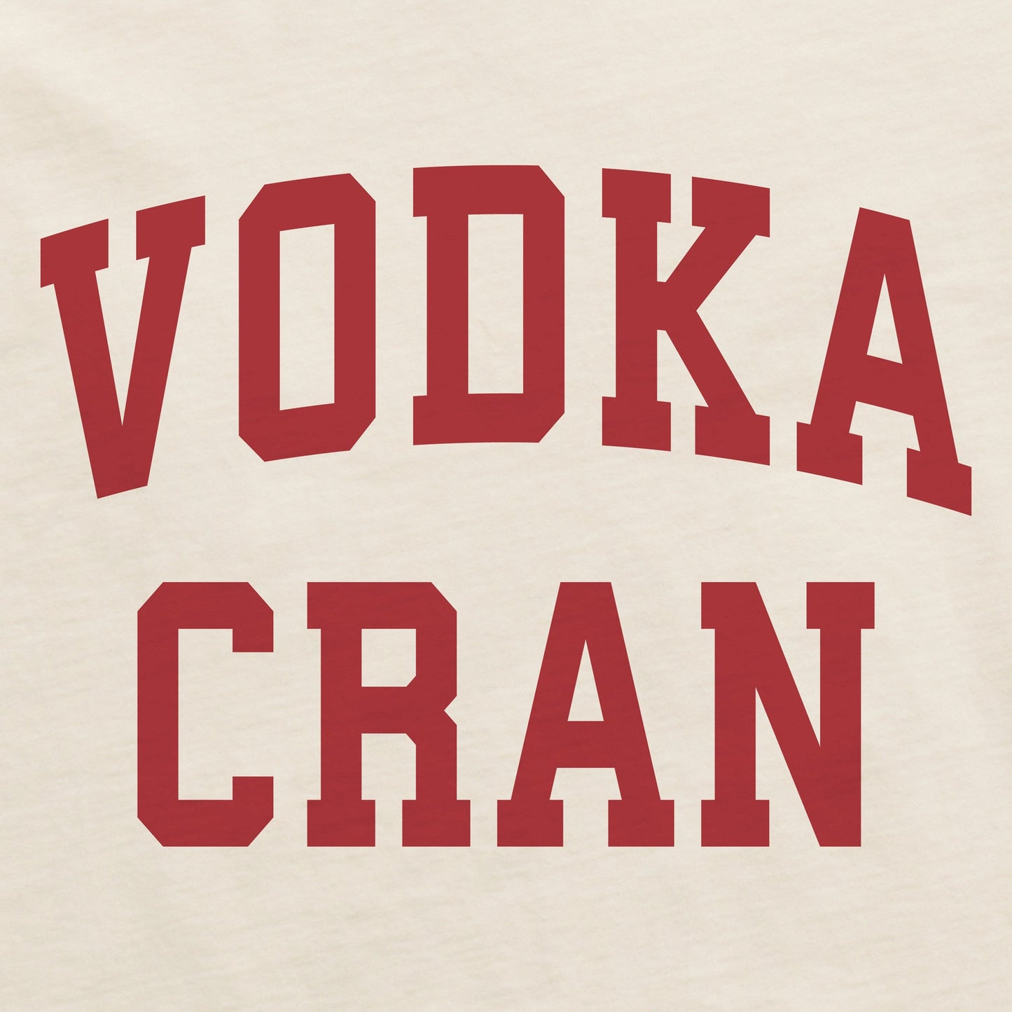 Women's Vodka Cran Arch Short Sleeve Crusher Boxy Tee