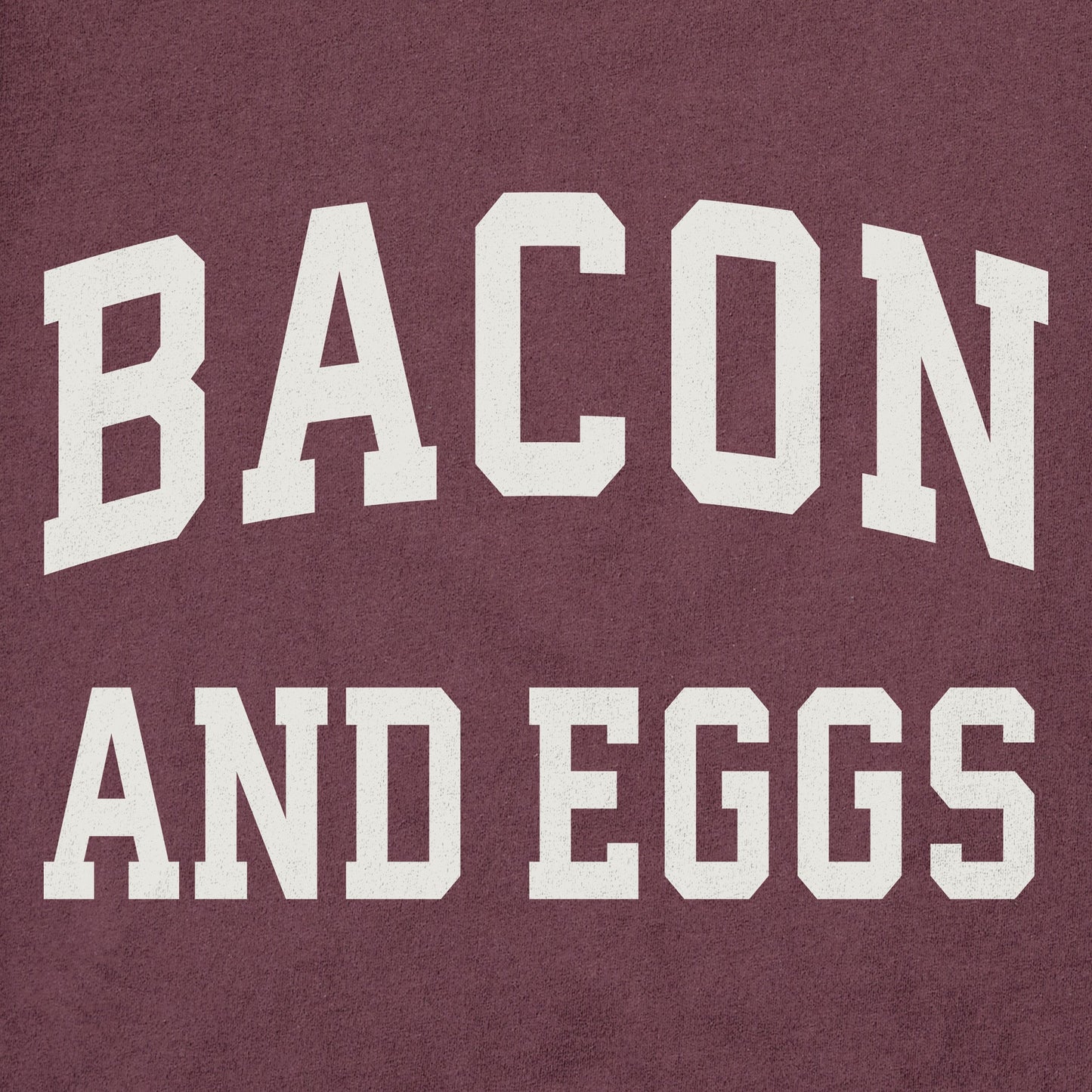 Women's Bacon and Eggs Arch Short Sleeve Crusher Tee