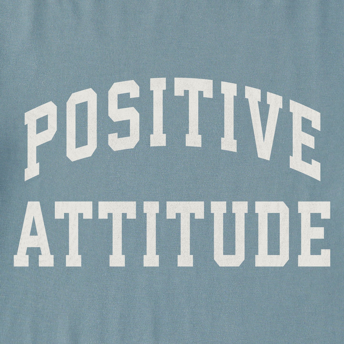 Men's Positive Attitude Arch Long Sleeve Crusher Tee