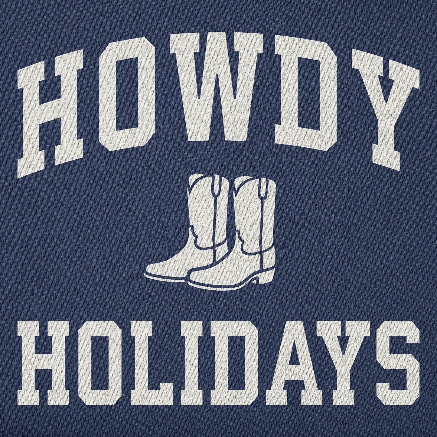Men's Howdy Holidays Arch Simply True Fleece Crew