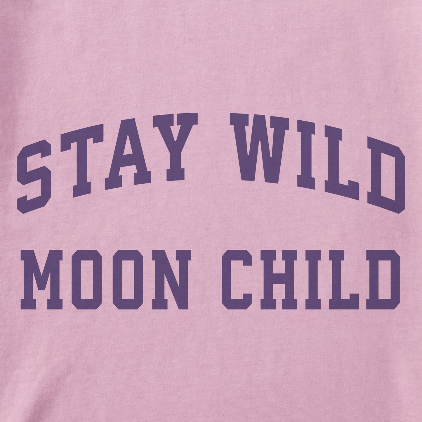 Kids Stay Wild Moon Child Arch Short Sleeve Crusher Tee
