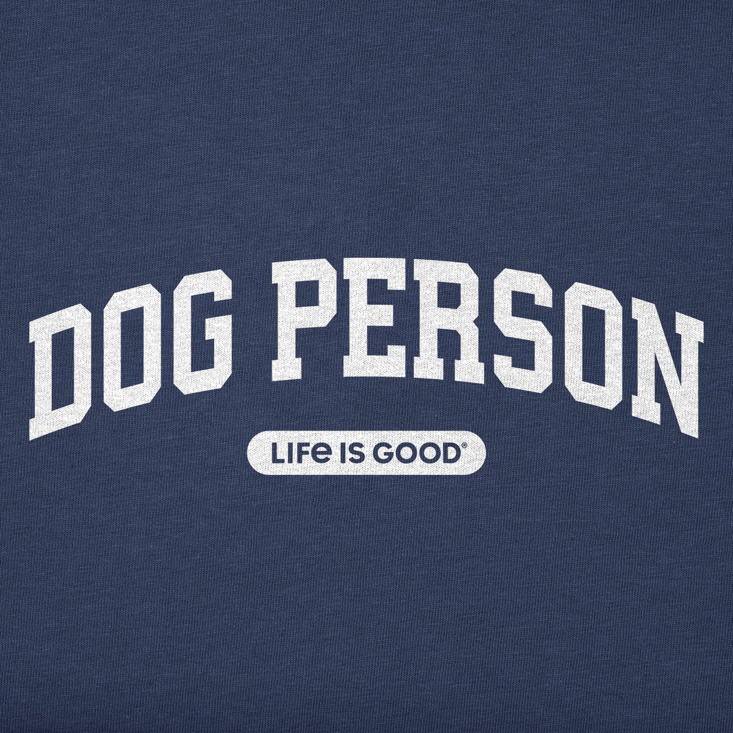 Toddler Dog Person Arch Short Sleeve Crusher Tee