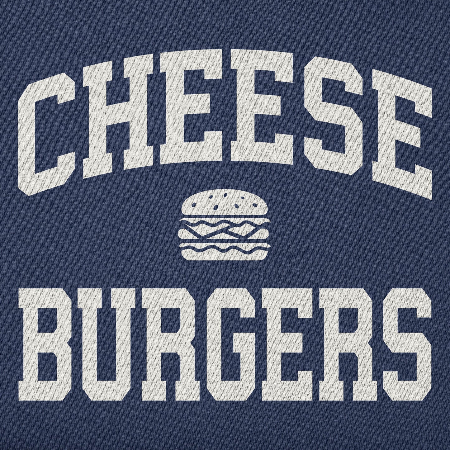 Toddler Cheeseburgers Arch Short Sleeve Crusher Tee