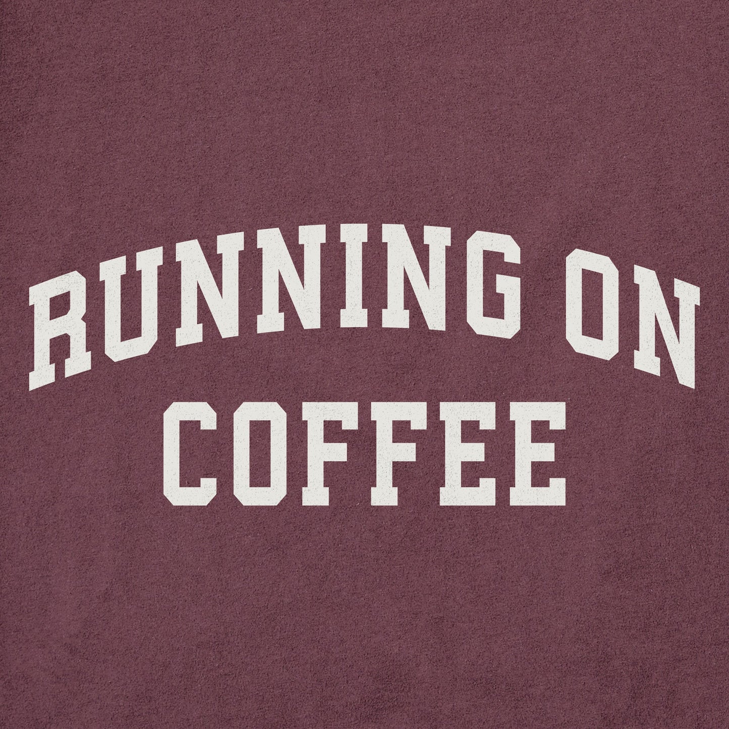 Men's Running on Coffee Arch Short Sleeve Crusher Tee