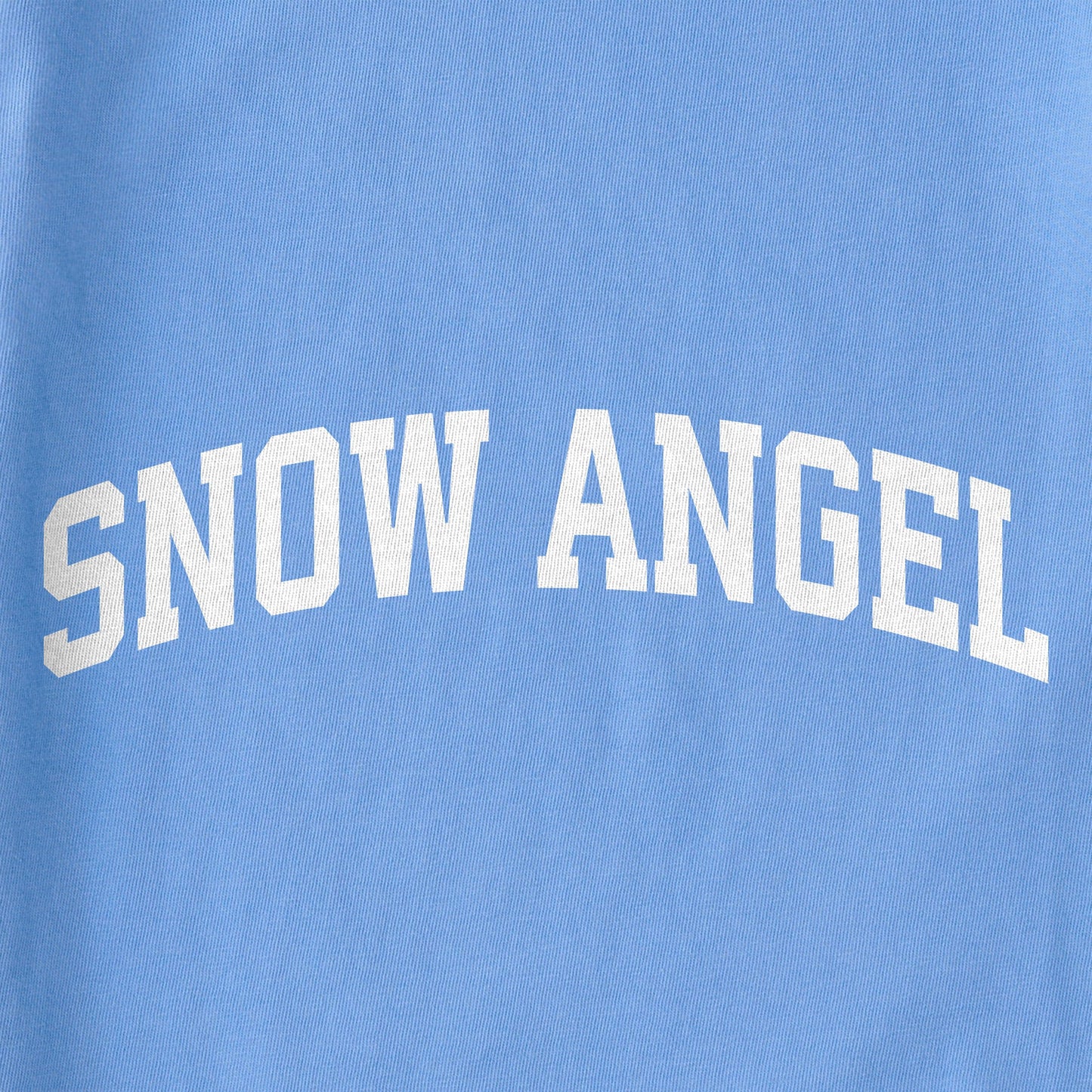 Kids Snow Angel Arch Long Sleeve Crusher Tee