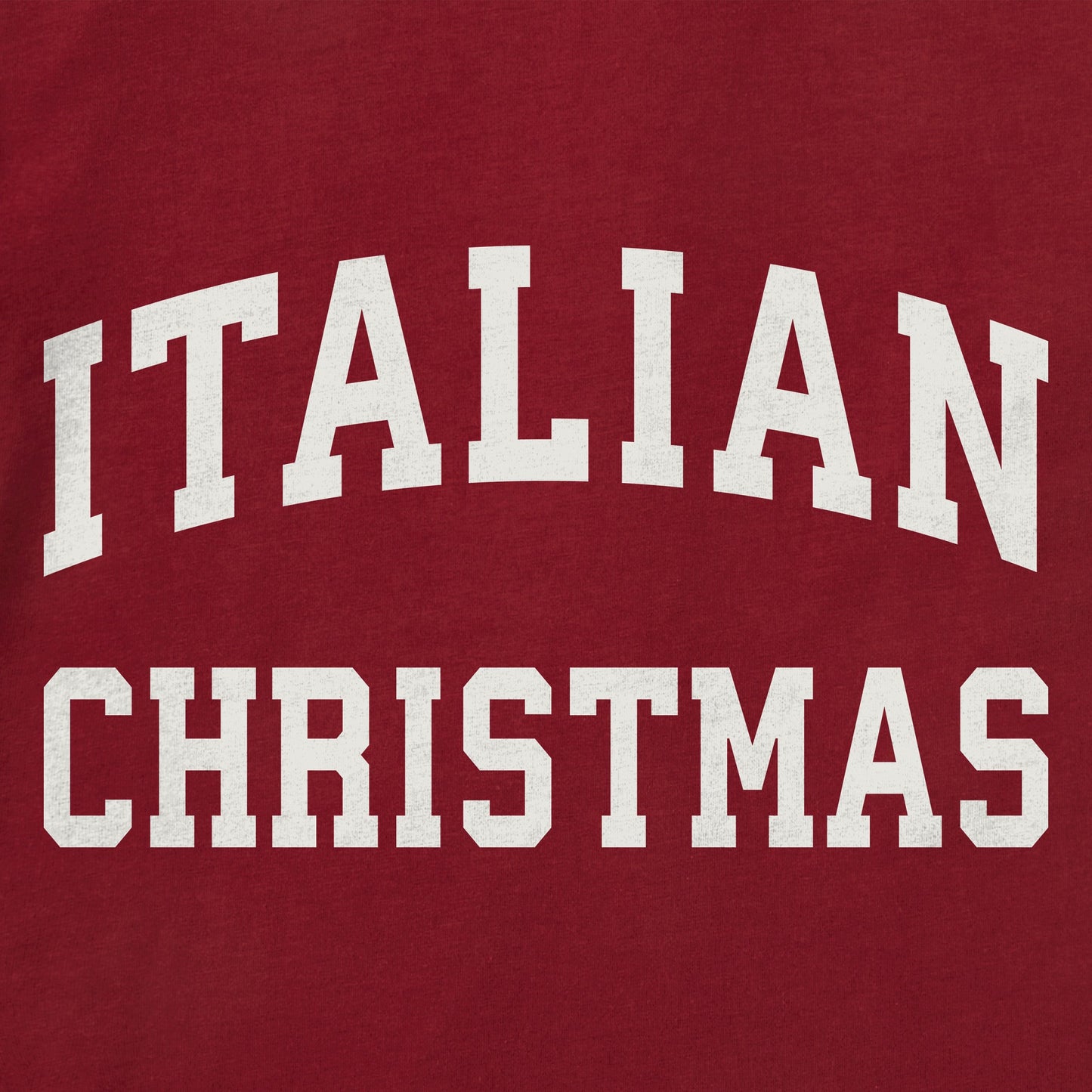 Men's Italian Christmas Arch Long Sleeve Crusher Tee