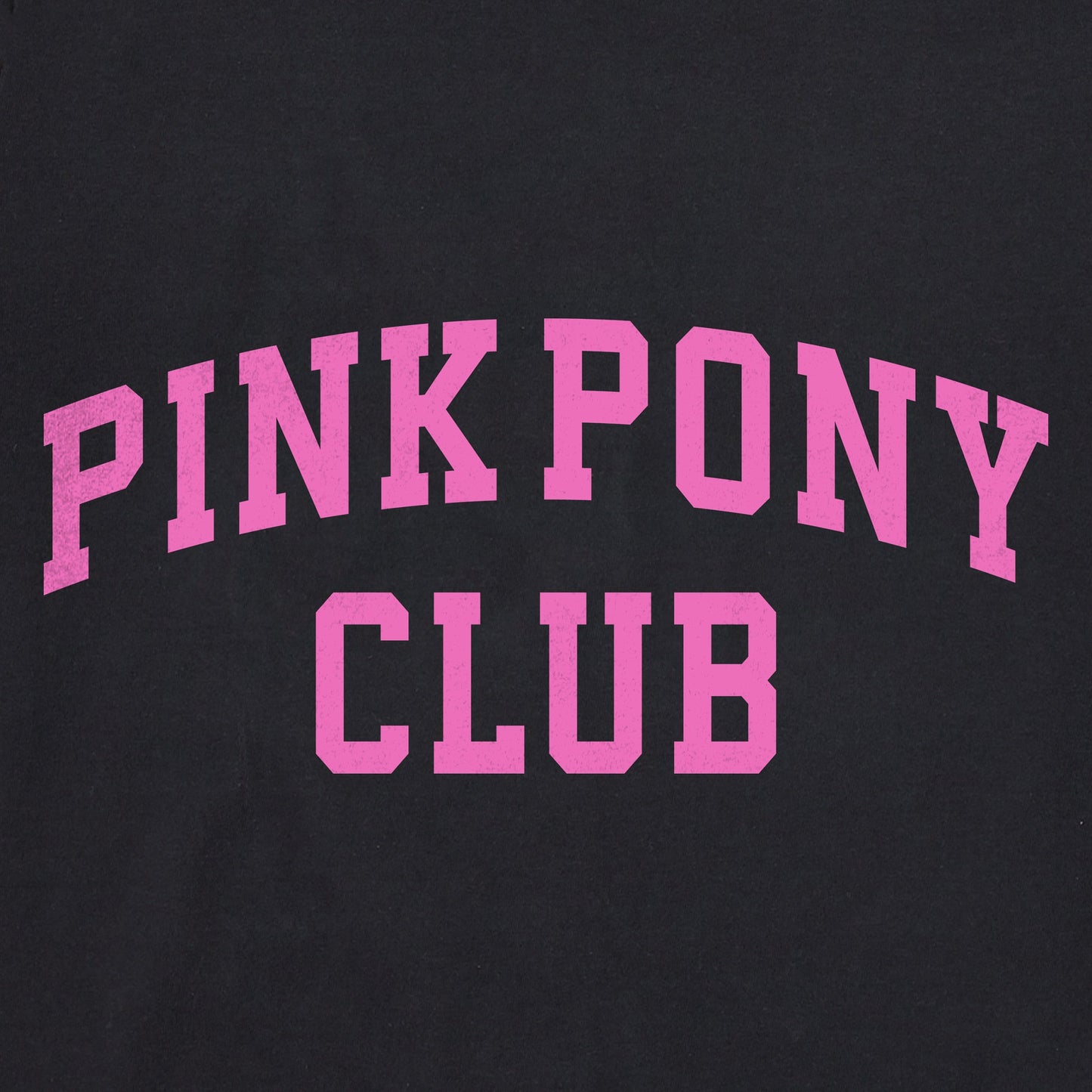 Women's Pink Pony Club Arch Long Sleeve Crusher Boxy Tee