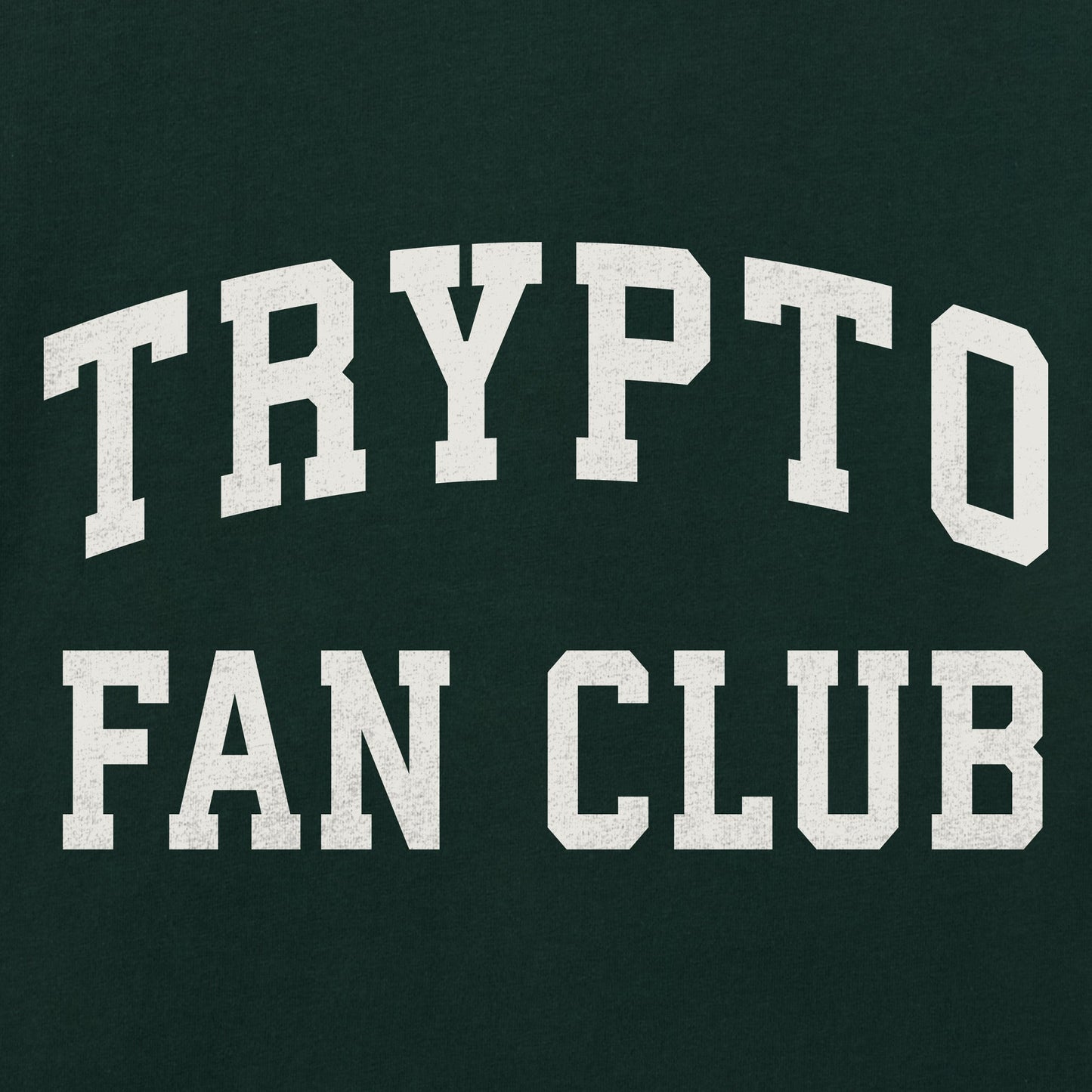 Women's Trypto Fan Club Arch Short Sleeve Crusher Boxy Tee