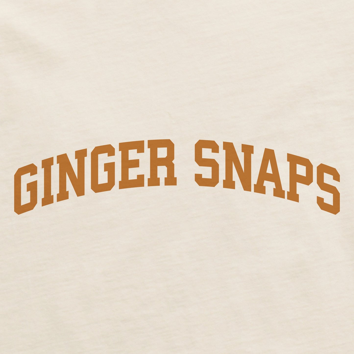 Women's Ginger Snaps Arch Short Sleeve Crusher Boxy Tee